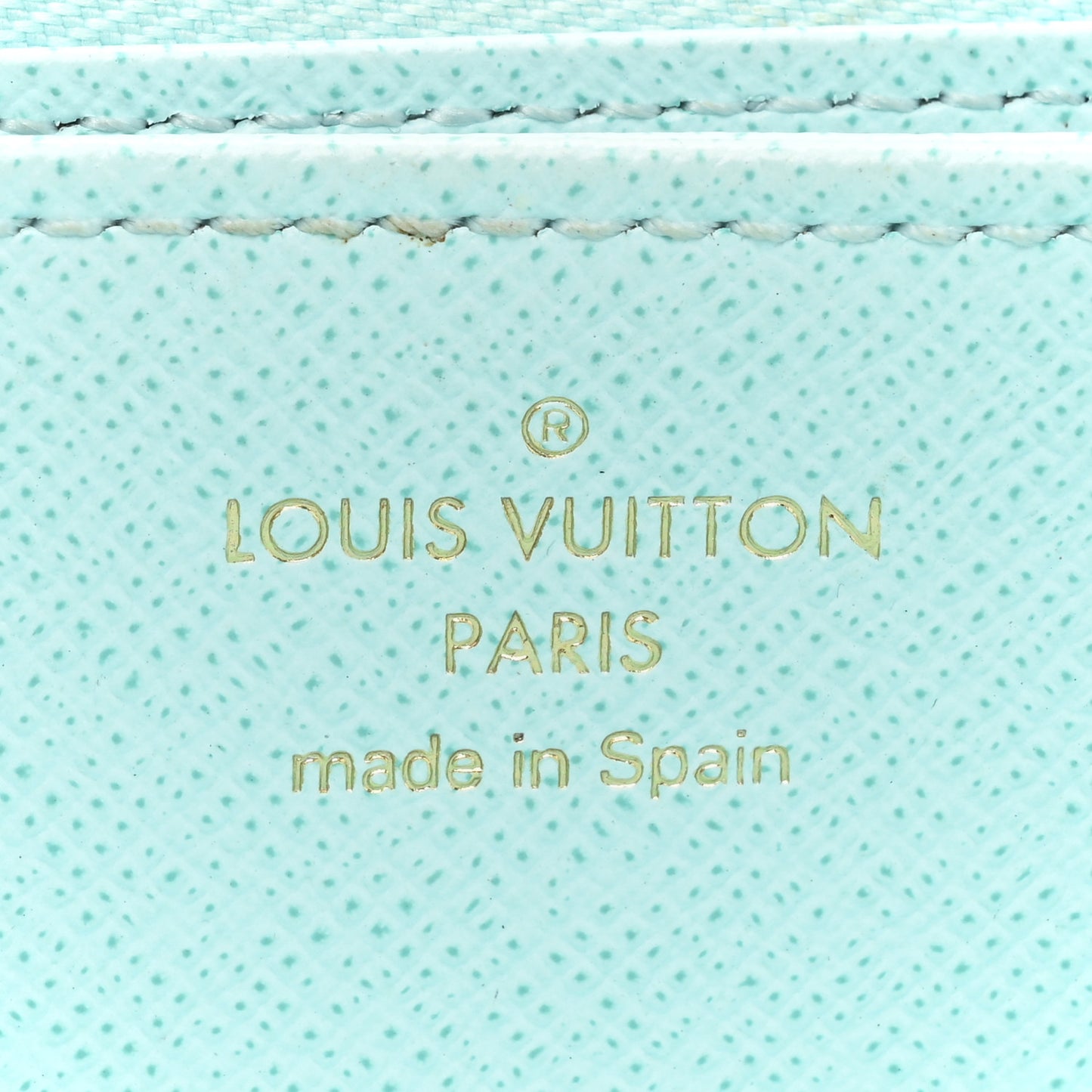 Monogram Giant By The Pool Zippy Wallet Blue