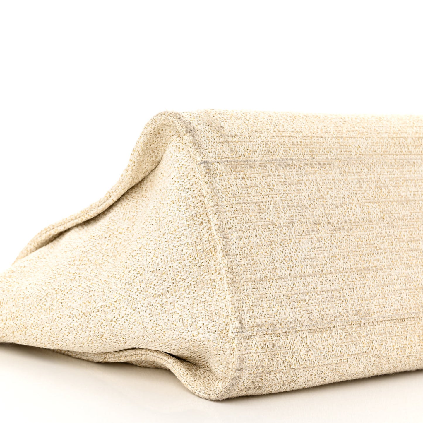Canvas Large Deauville Tote Ivory