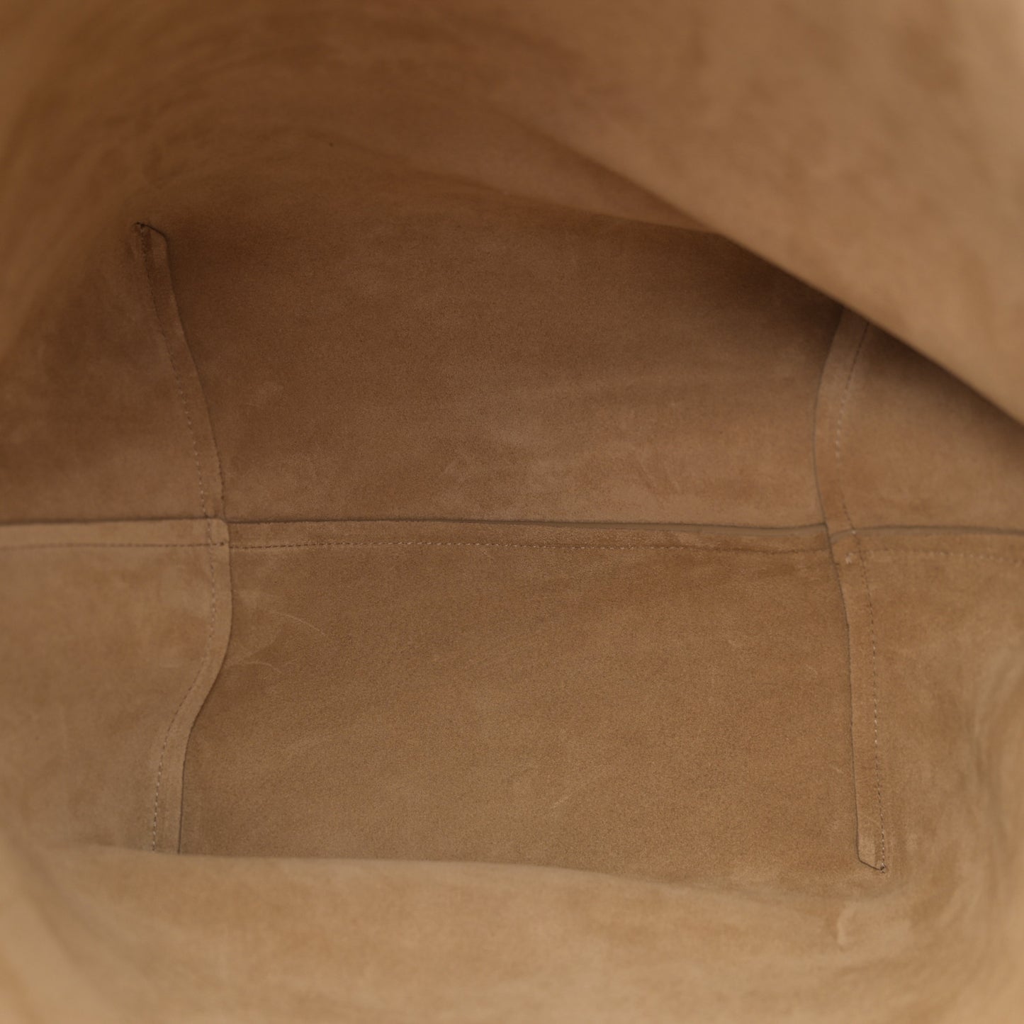 Grained Calfskin Large N/S Park Tote Dark Taupe