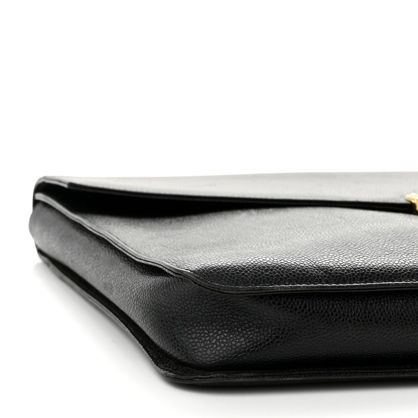 Caviar Briefcase Laptop Bag Black