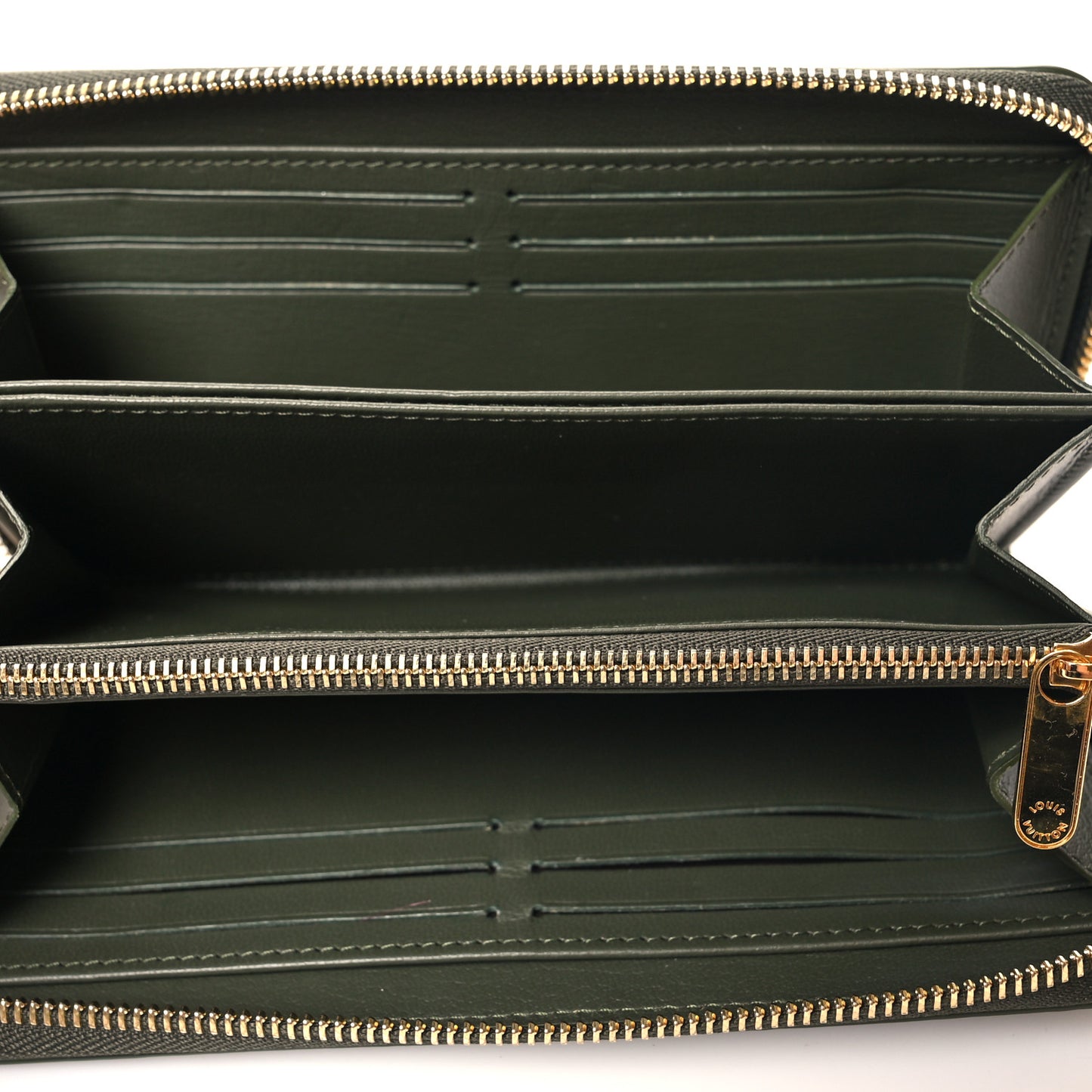 Alligator Zippy Wallet Green