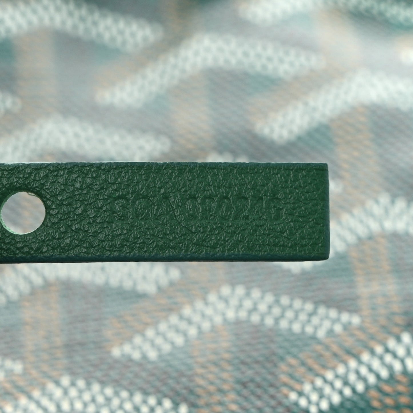 Goyardine Reversible Mini Anjou Green