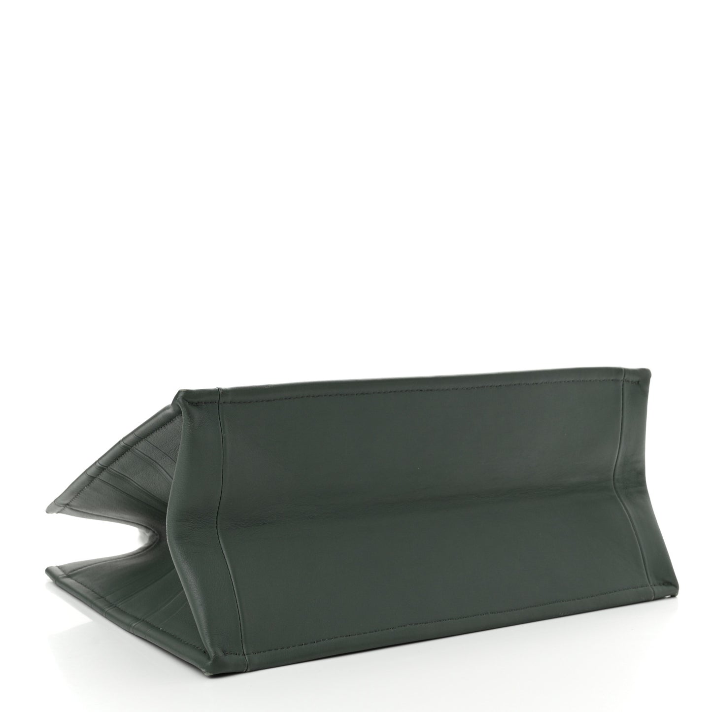 Calfskin Embossed Medium Book Tote Orage