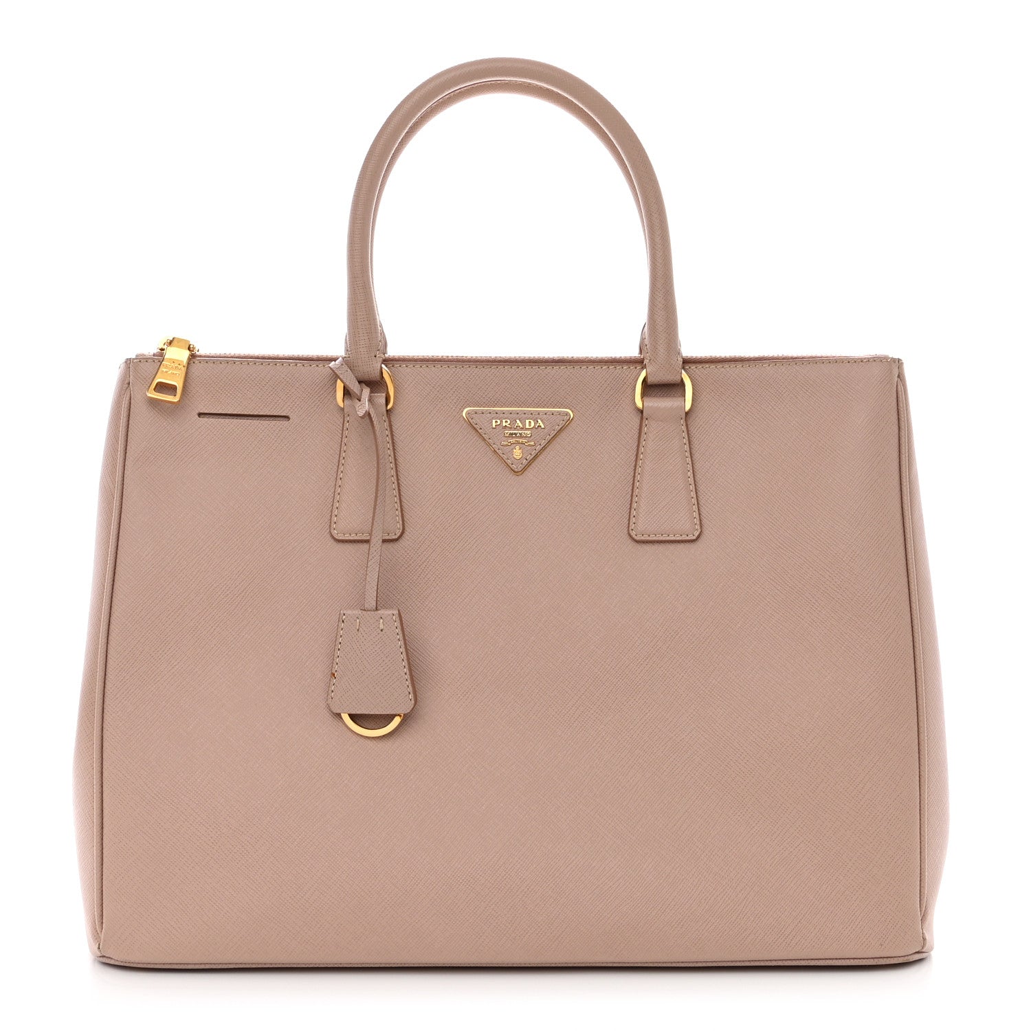 Prada Saffiano Lux Large Galleria Double Zip Tote Cammeo 1 of 14