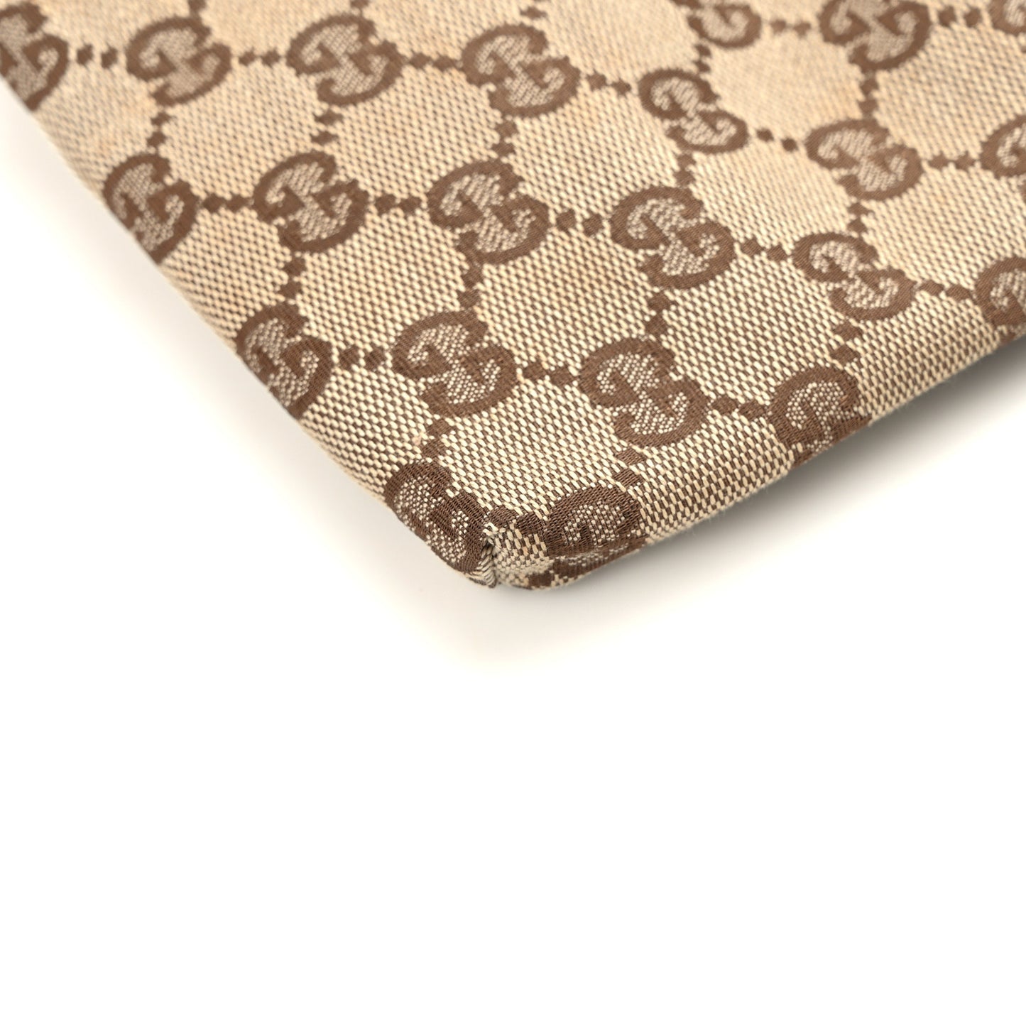 GG Monogram Double Pocket Belt Bag Dark Brown