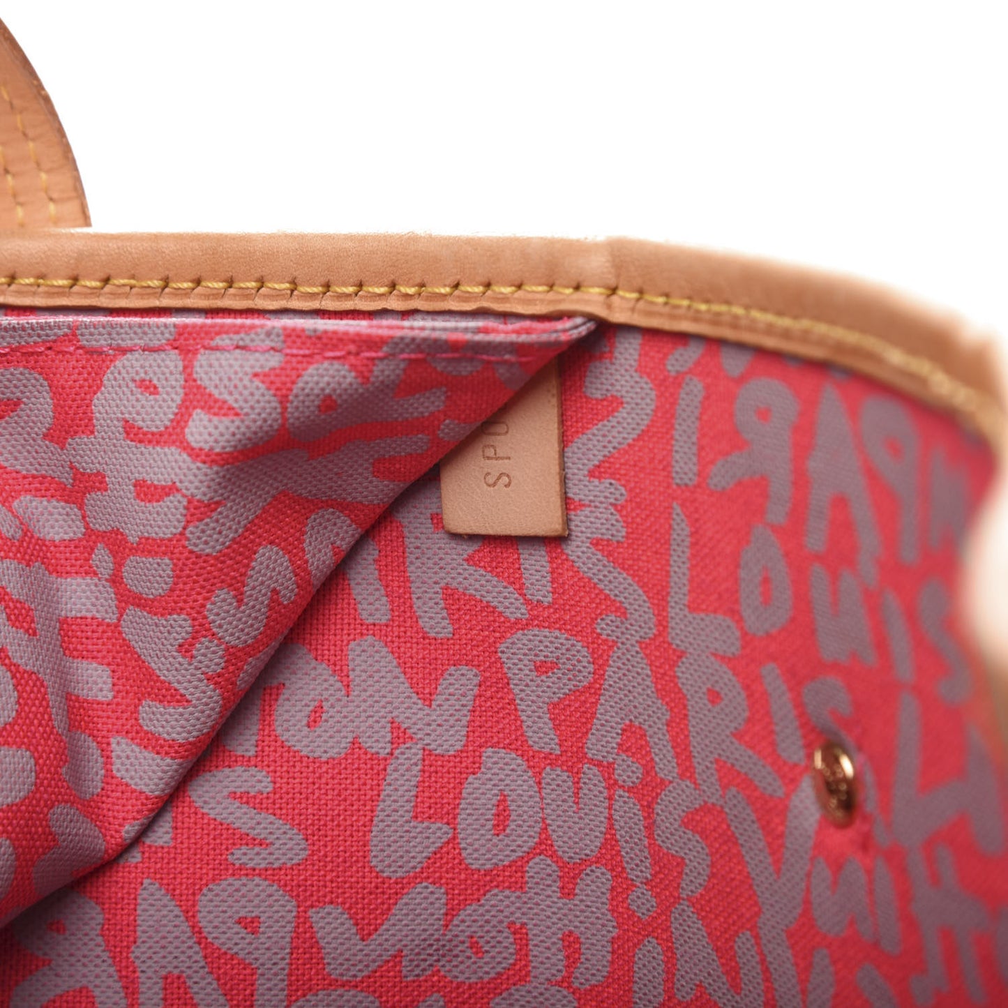 Monogram Graffiti Neverfull GM Fuchsia