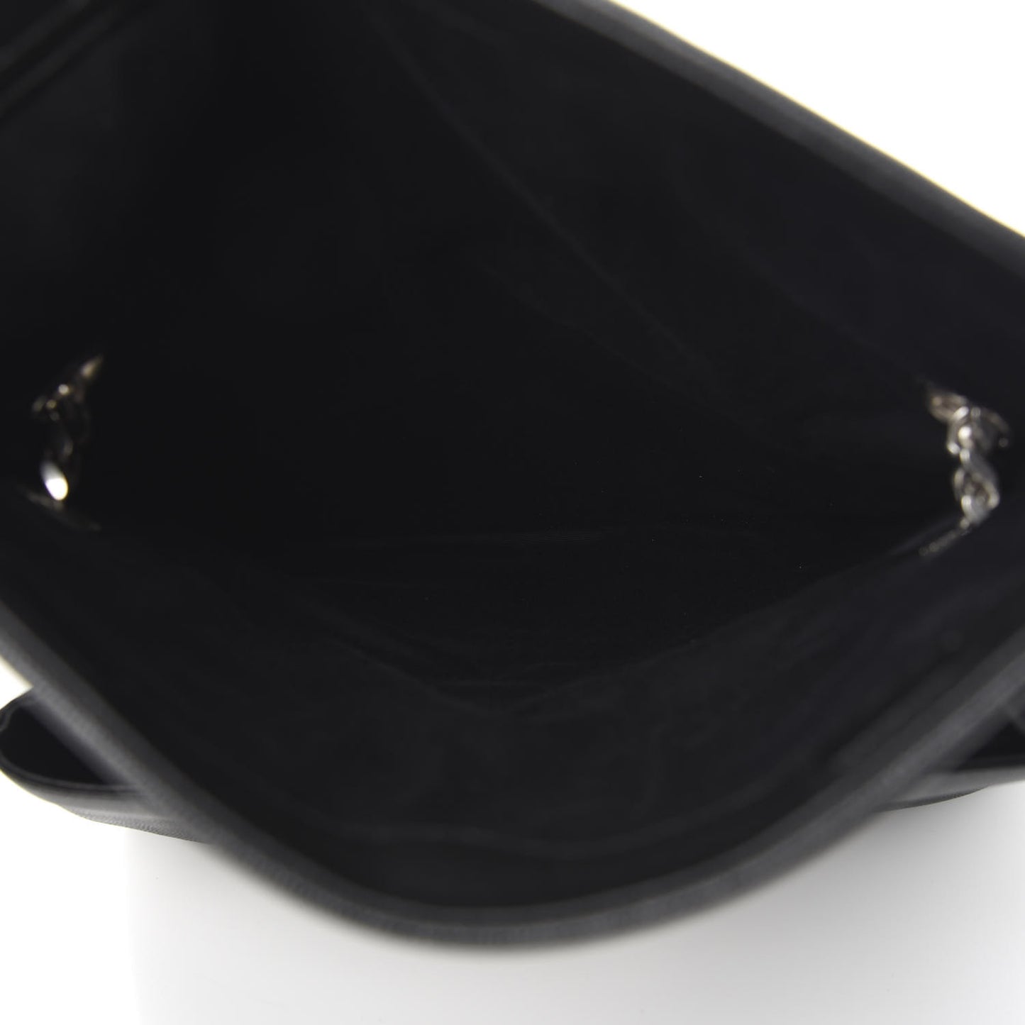 Grain De Poudre Medium West Hollywood Monogram Fold-Over Black
