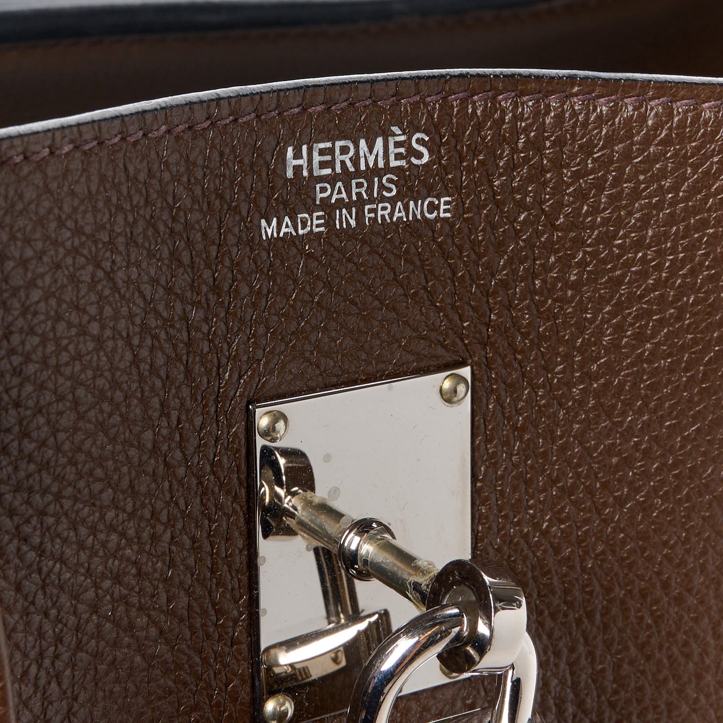 Taurillon Clemence Birkin Voyage 50 Cafe