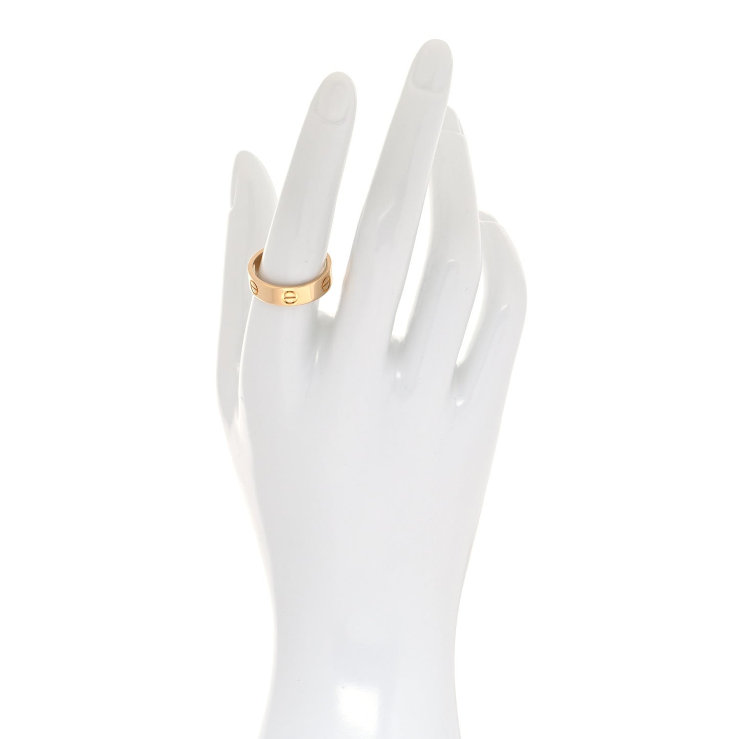 18K Yellow Gold 5.5mm LOVE Ring 56 7.5