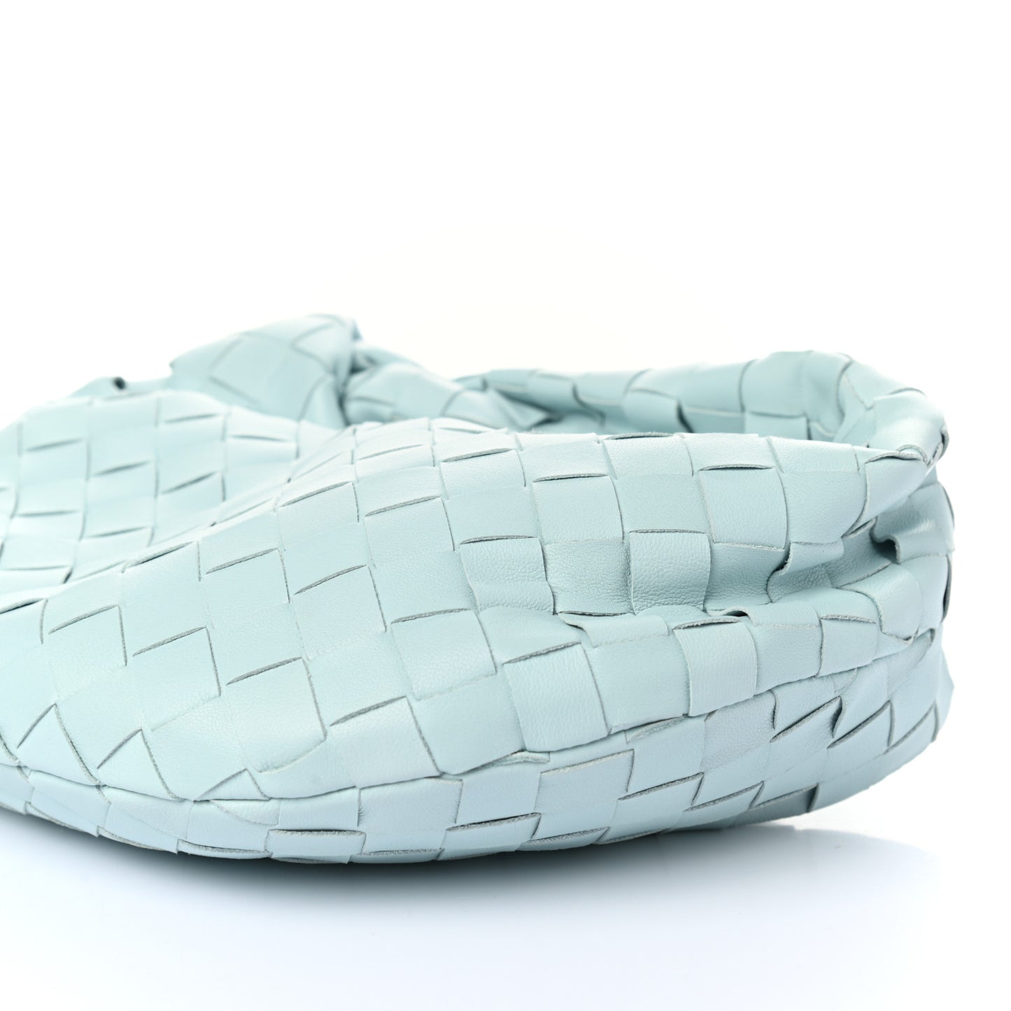 Nappa Intrecciato Mini Jodie Teal Washed
