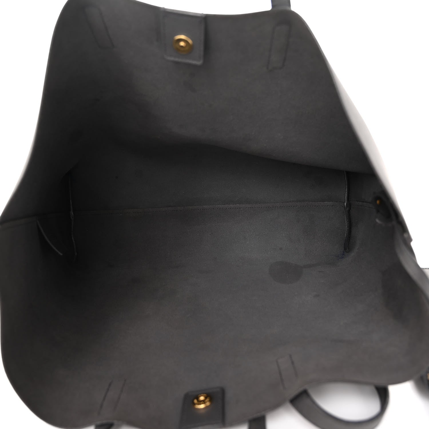 Saint Laurent Calfskin Large Shopping Tote Fog 6 of 11