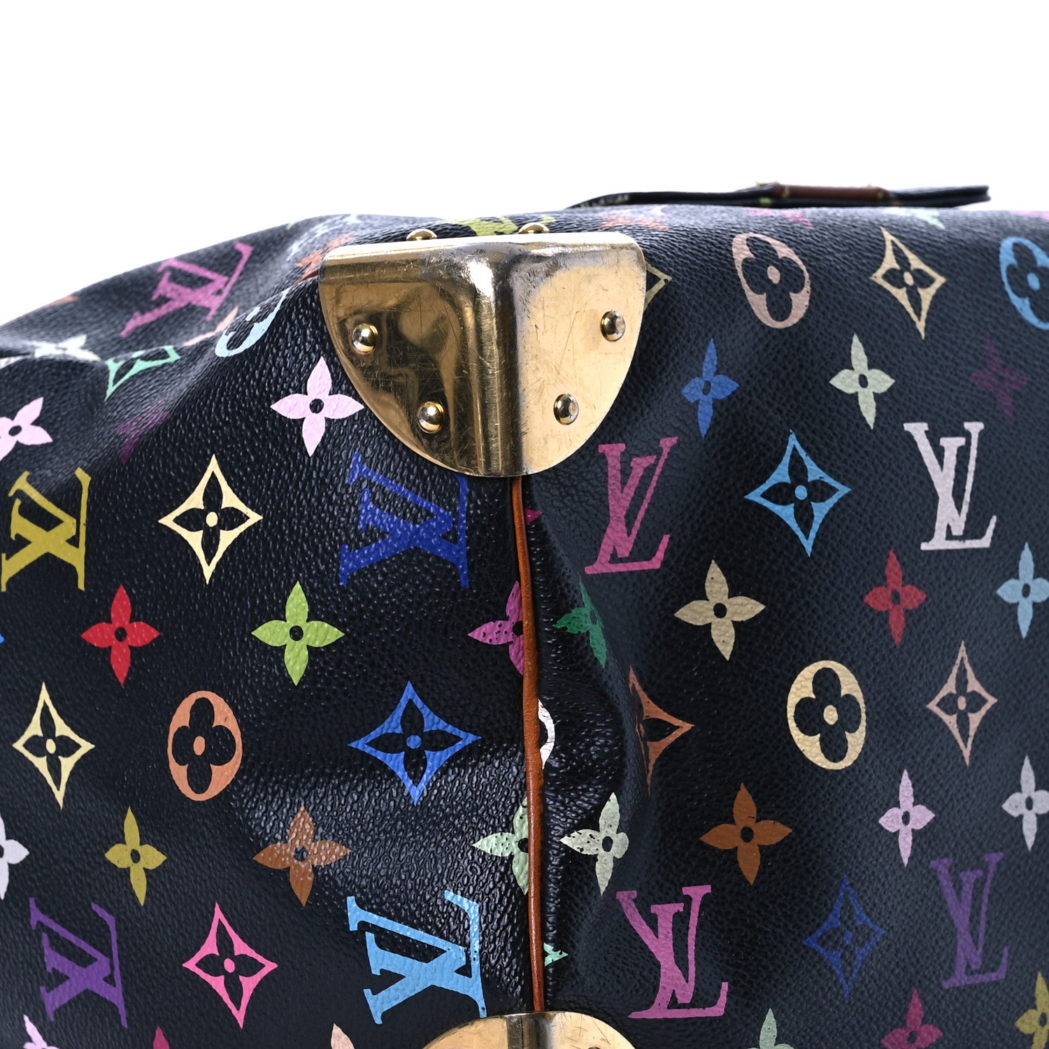 Louis Vuitton Monogram Multicolor Speedy 30 Black 8 of 13