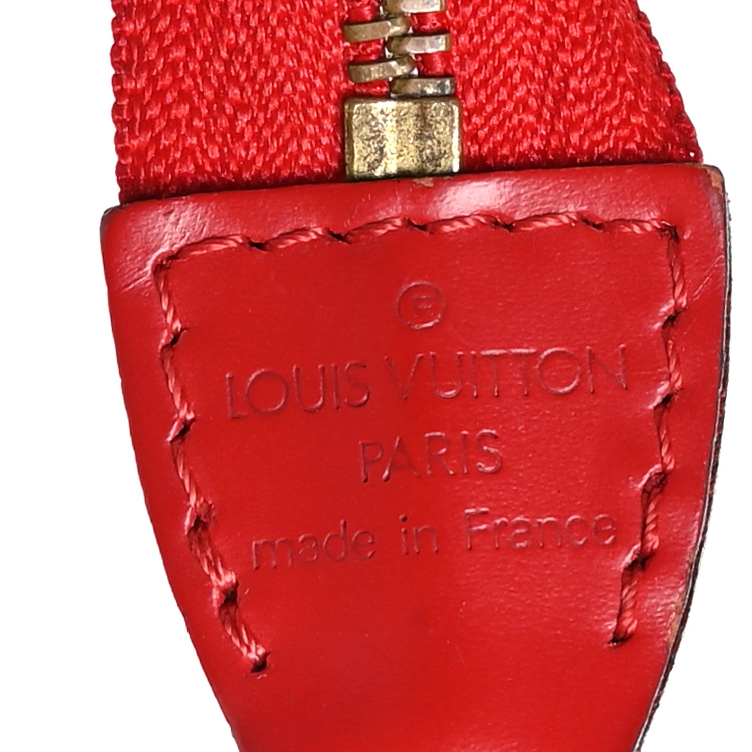 Louis Vuitton Epi Pochette Accessories 21 Castillan Red 6 of 10