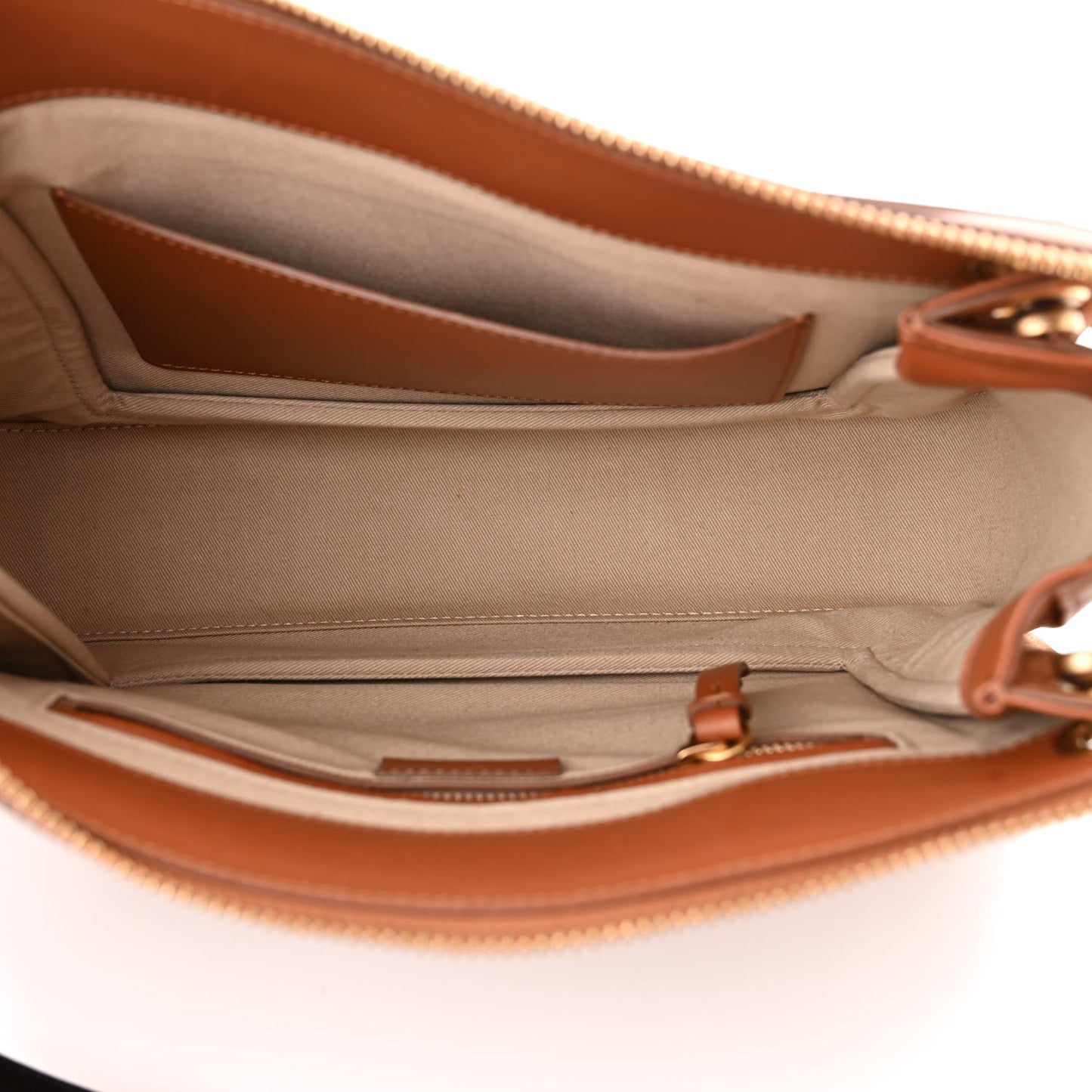 Calfskin Suede Small Roy Bag Caramel