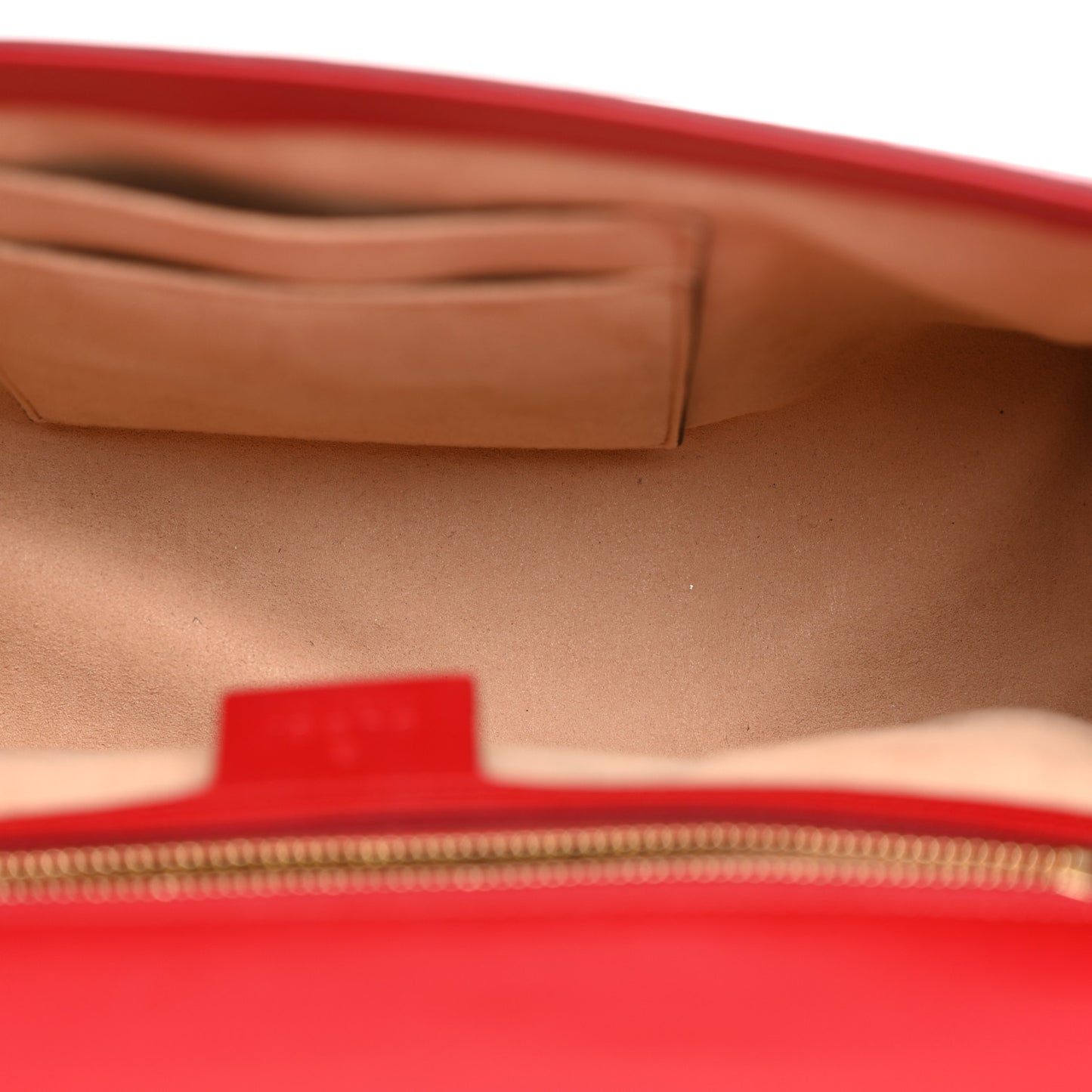 Guccissima Medium Padlock Shoulder Bag Hibiscus Red