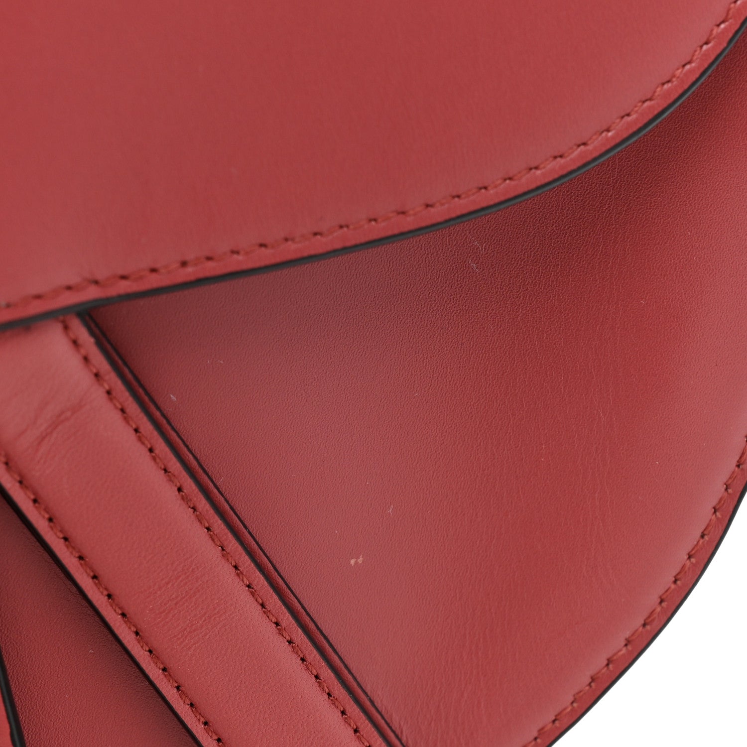 Christian Dior Calfskin Saddle Bag Pink 10 of 10