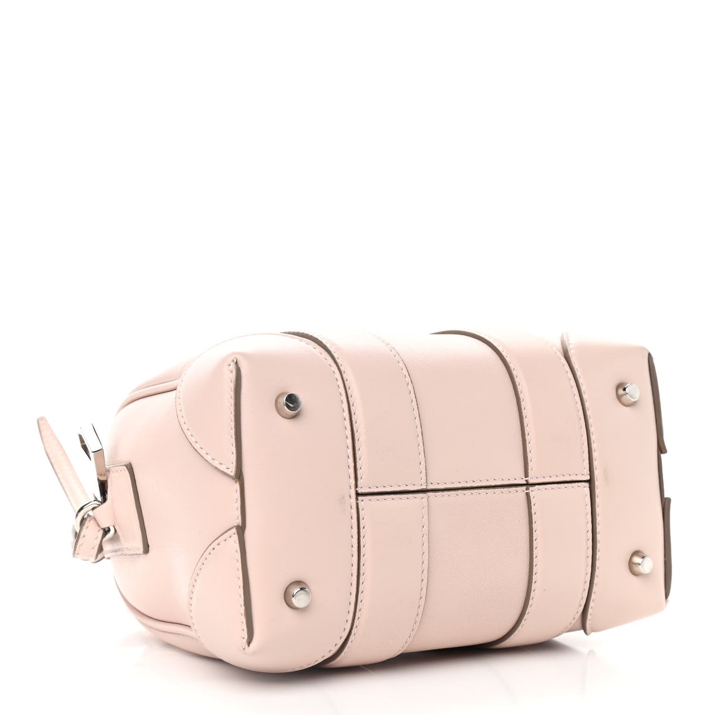 Calfskin Micro Lucrezia Nude Pink