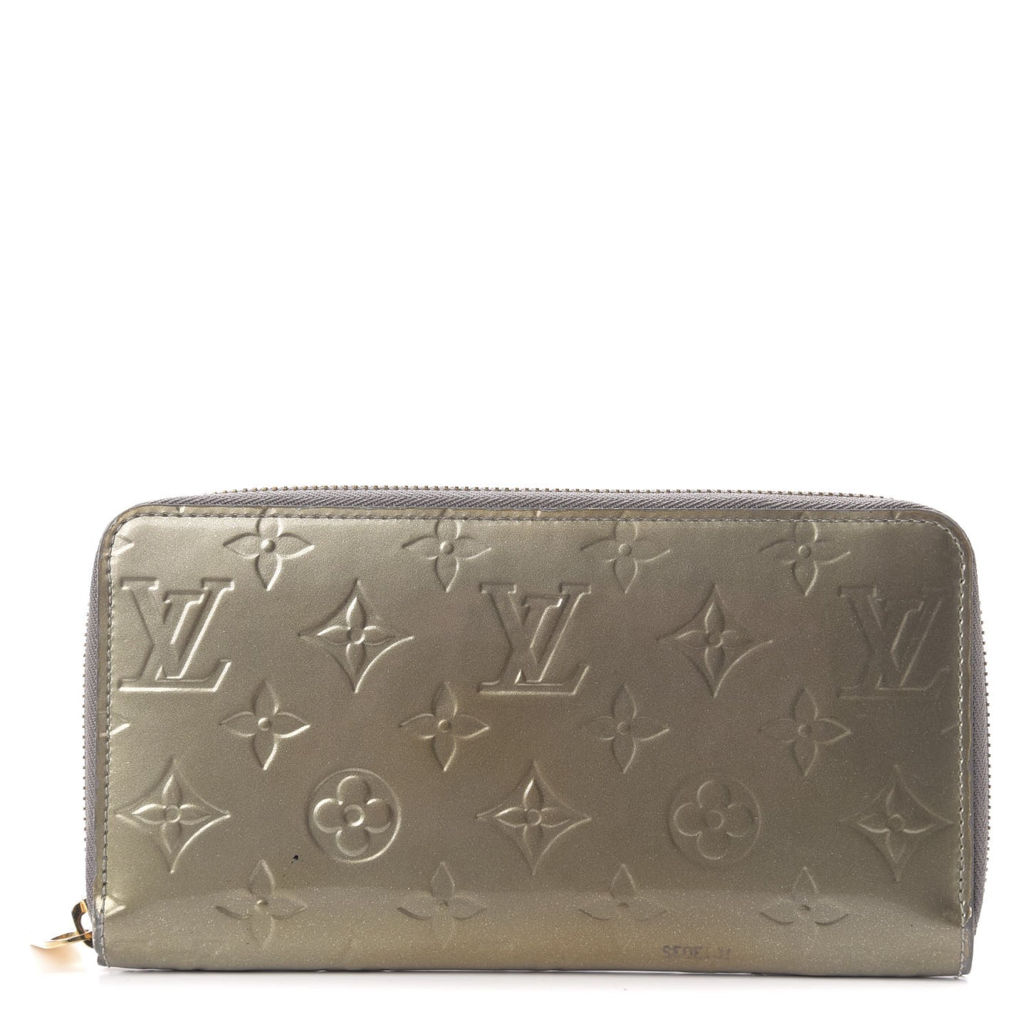Vernis Zippy Wallet Gris Art Deco