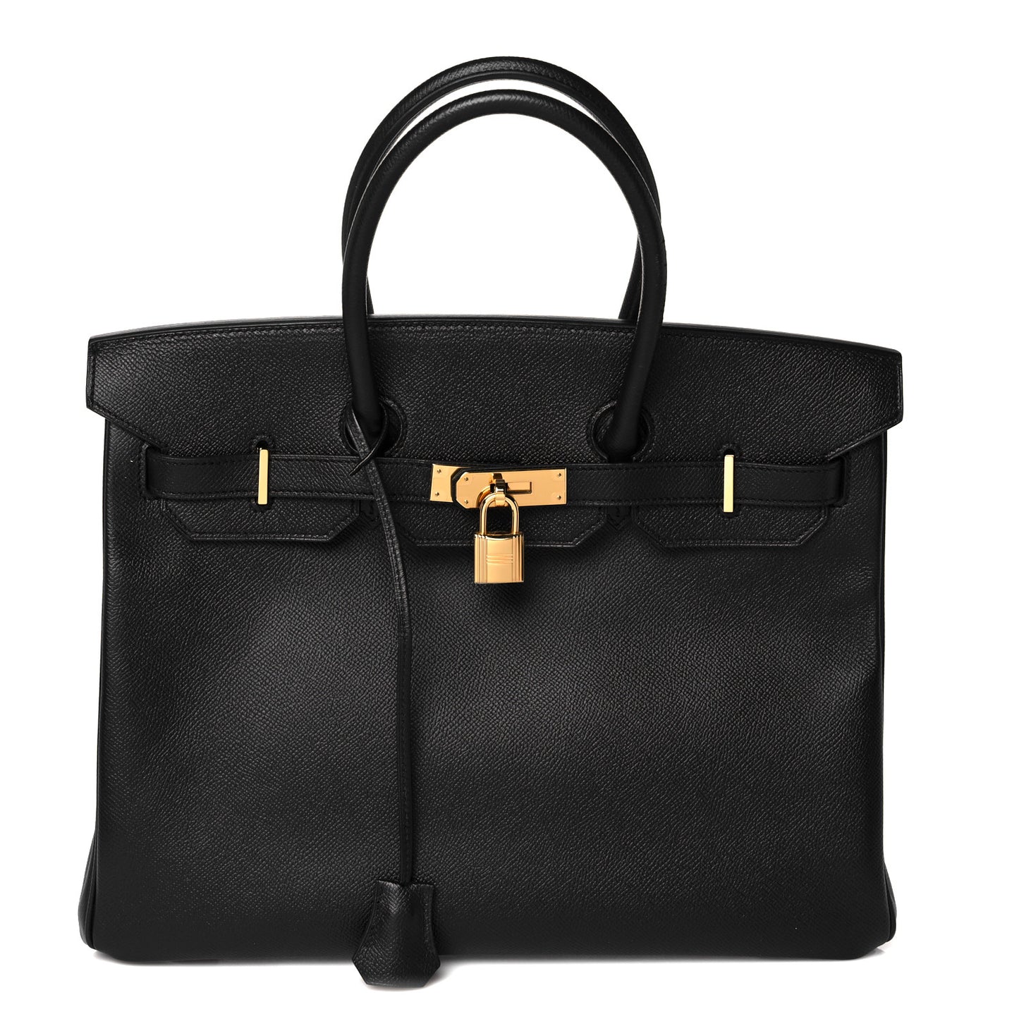 Epsom Birkin 35 Black
