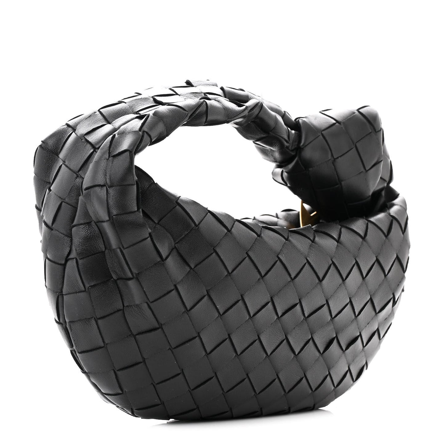 Nappa Intrecciato Mini Jodie Black