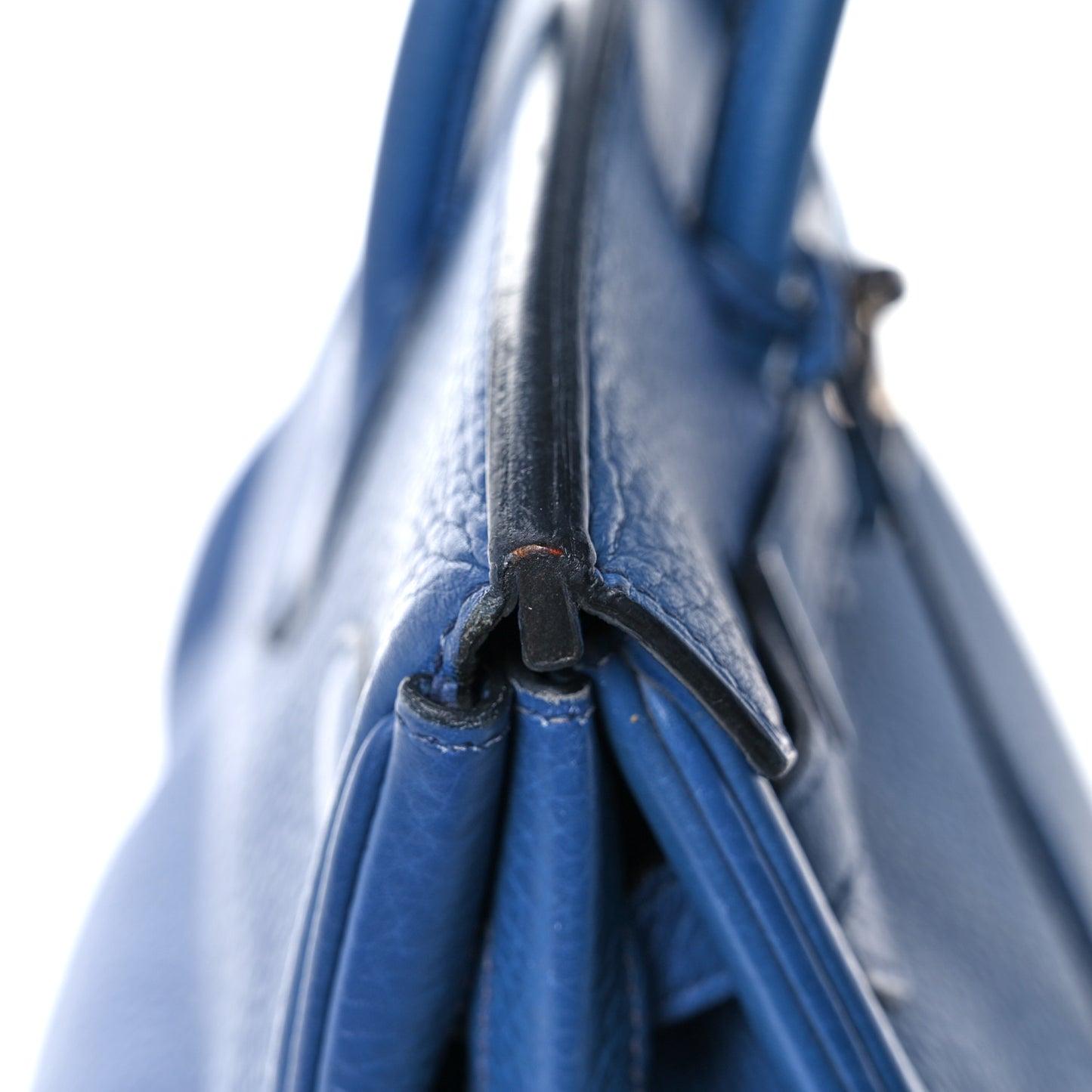 Taurillon Clemence Birkin 35 Bleu Brighton