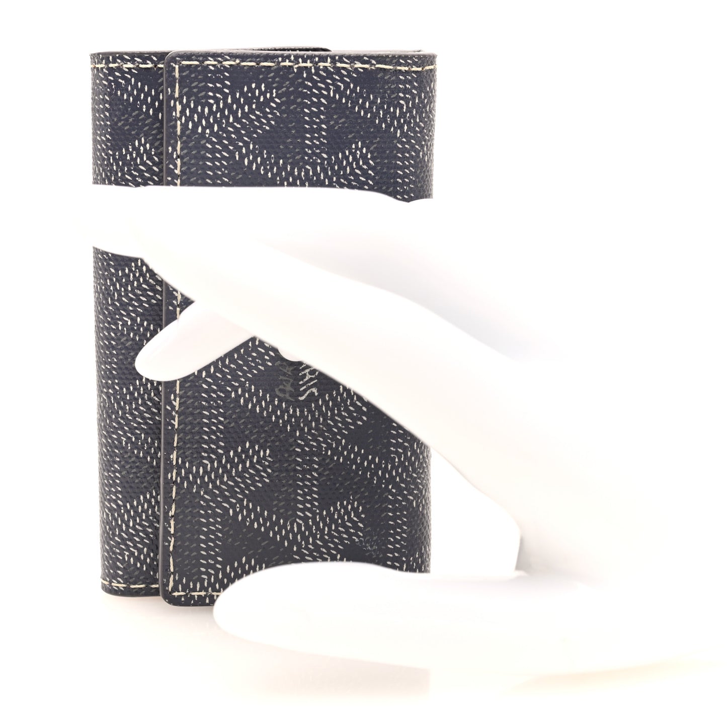 Goyardine Saint Michel 6 Key Holder Grey