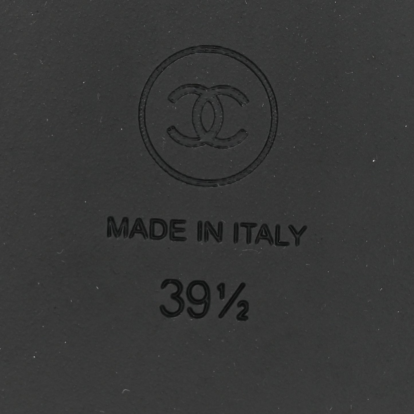 Glittered Tweed Lambskin Dad Sandals 39.5 Black White