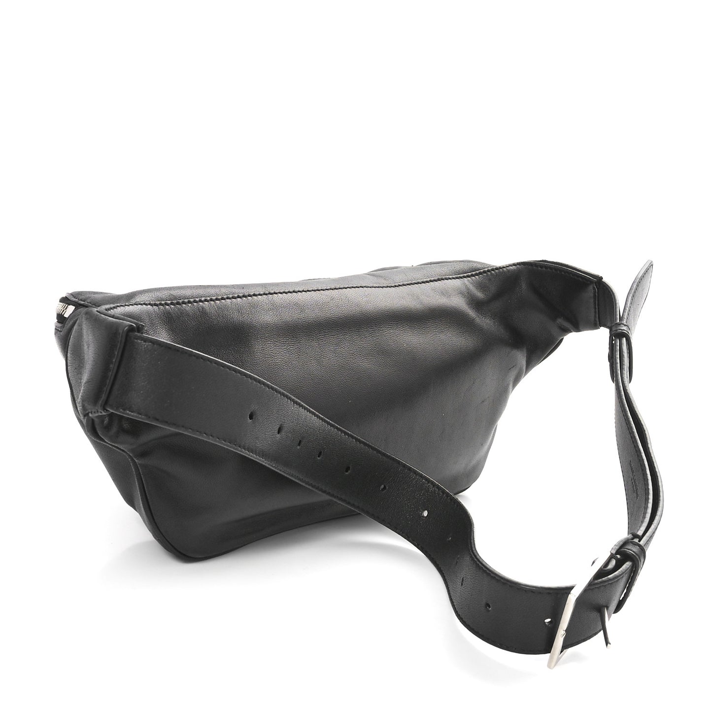 Lambskin Monogram Belt Bag Black