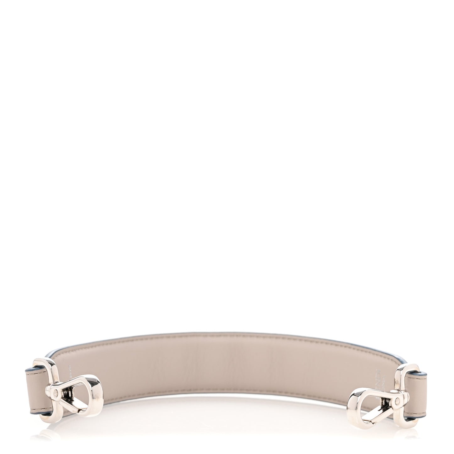 Vitello Dolce Plexiglass Studded Mini Strap You Grigio Polvere Multicolor