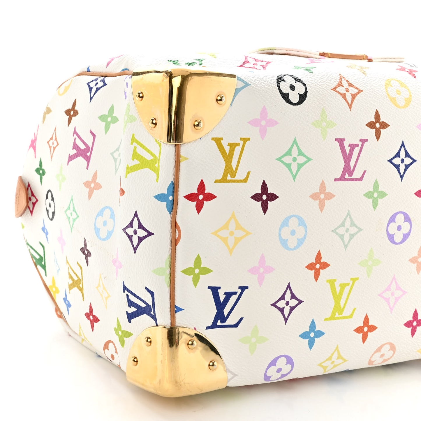 Monogram Multicolor Speedy 30 White