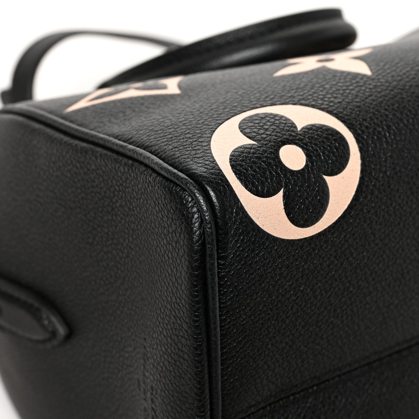 Empreinte Monogram Giant Speedy Bandouliere 25 Black Beige