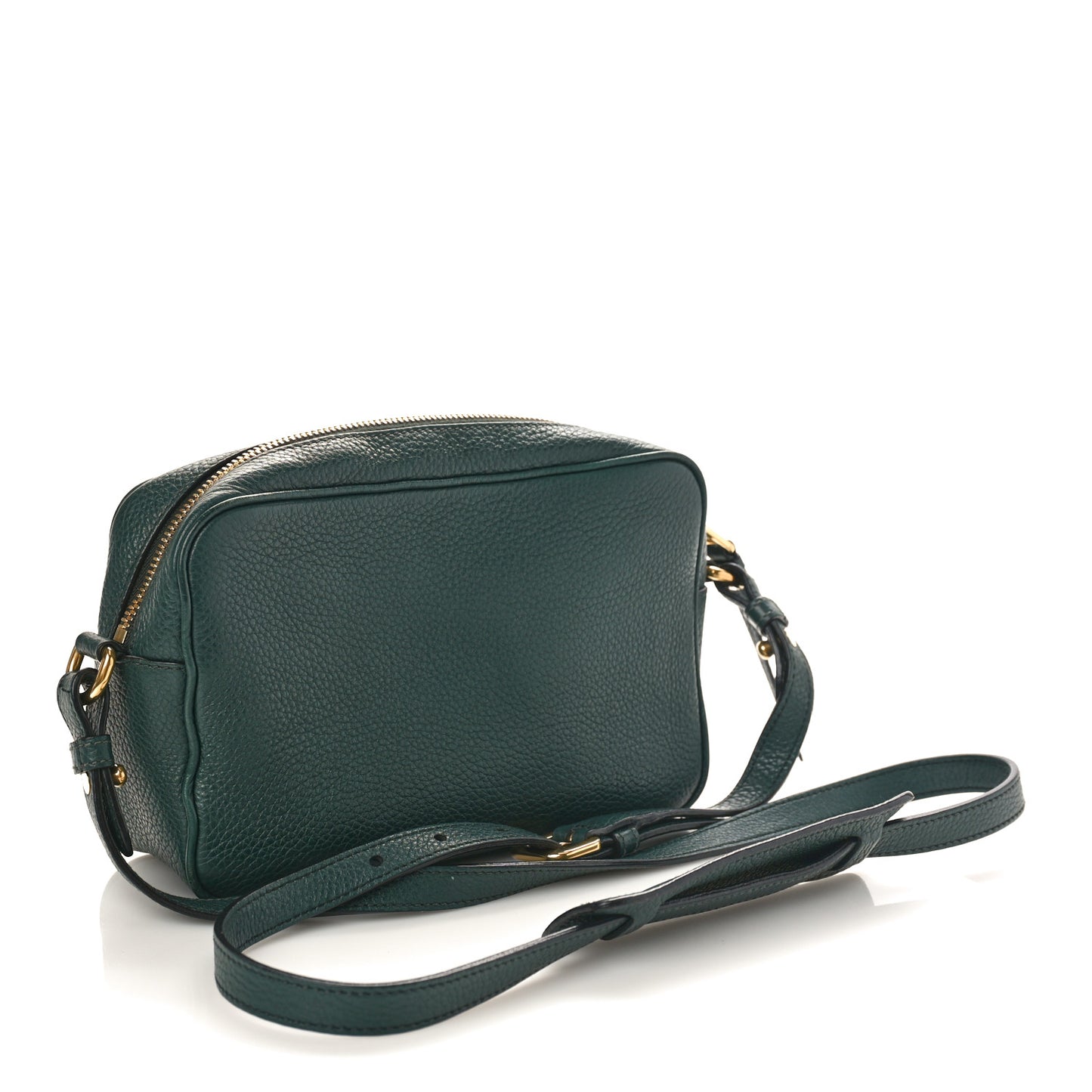Vitello Phenix Camera Bag Smeraldo
