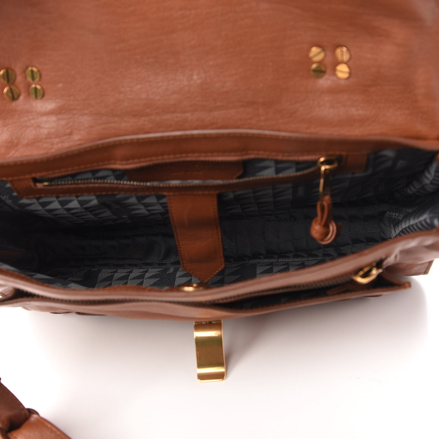 Lambskin Medium PS1 Satchel Saddle