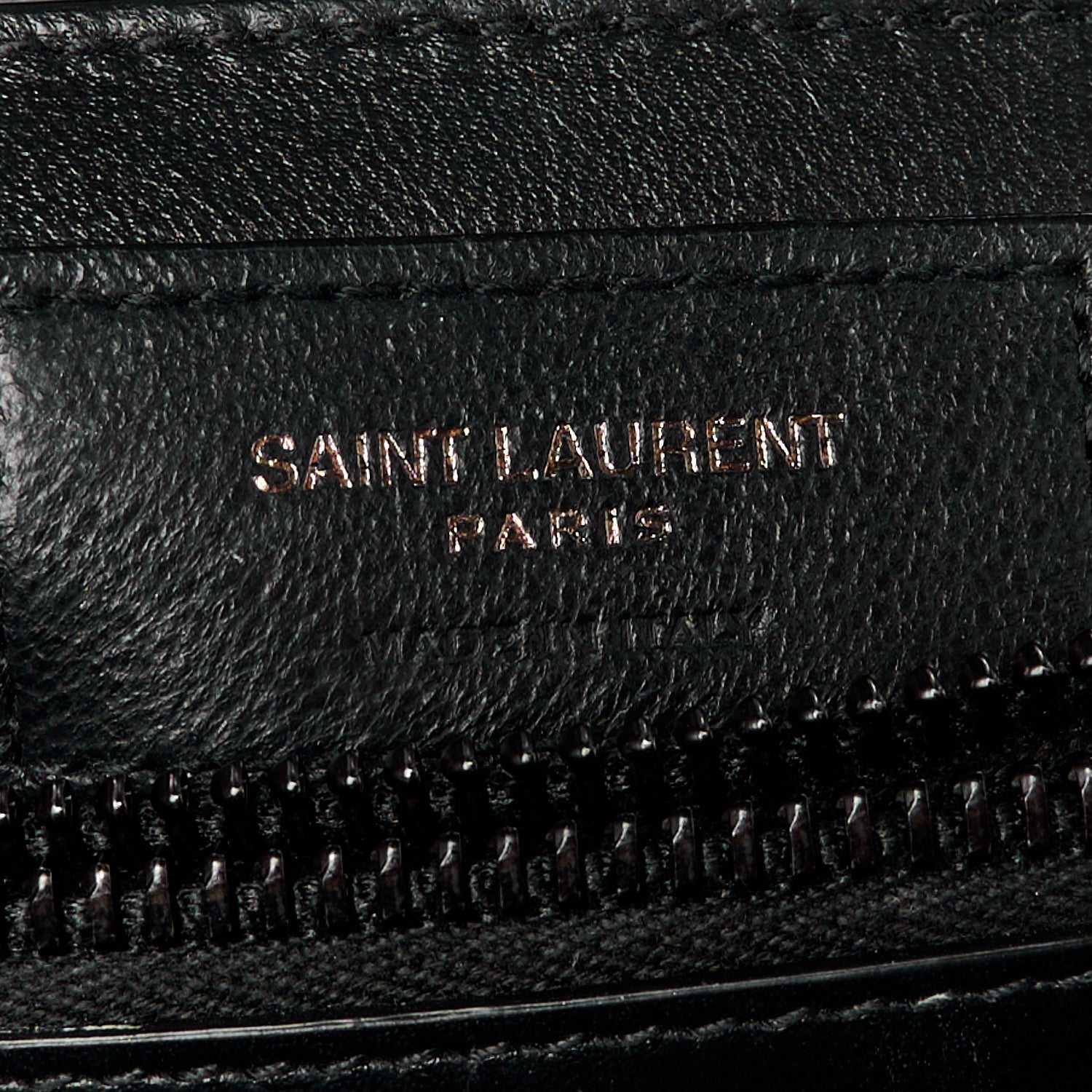 Saint Laurent Calfskin Y Quilted Monogram Monochrome Small Loulou Chain Satchel Black 7 of 12