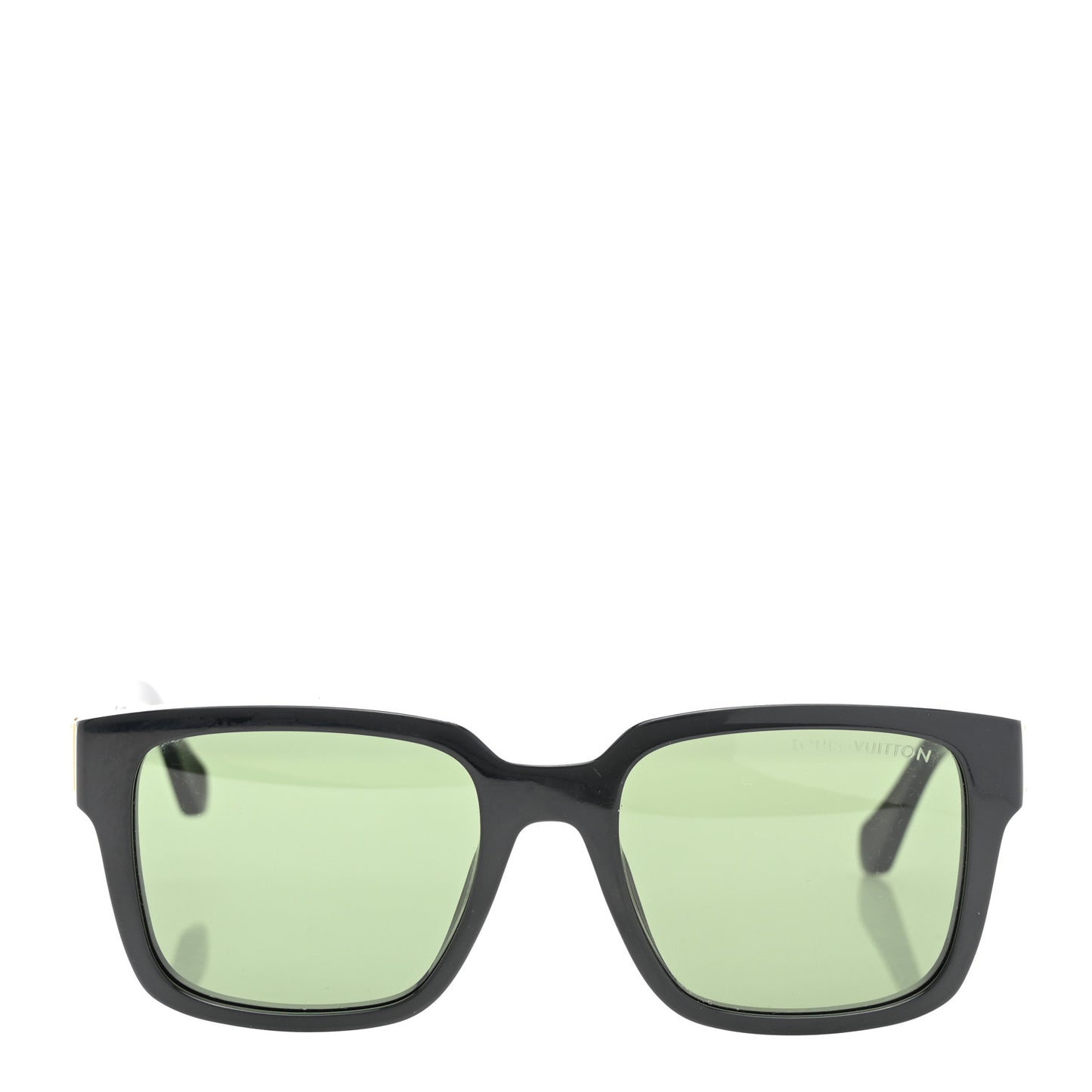 Acetate LV Square Sunglasses Z1692W Black