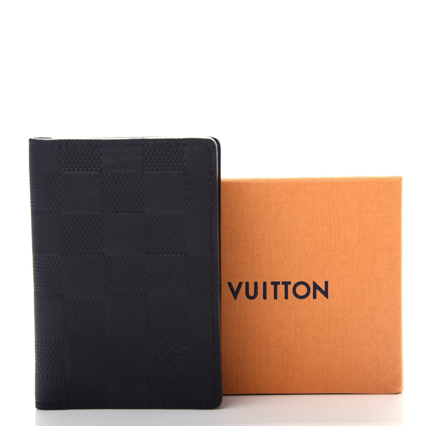 Damier Infini Pocket Organizer Black