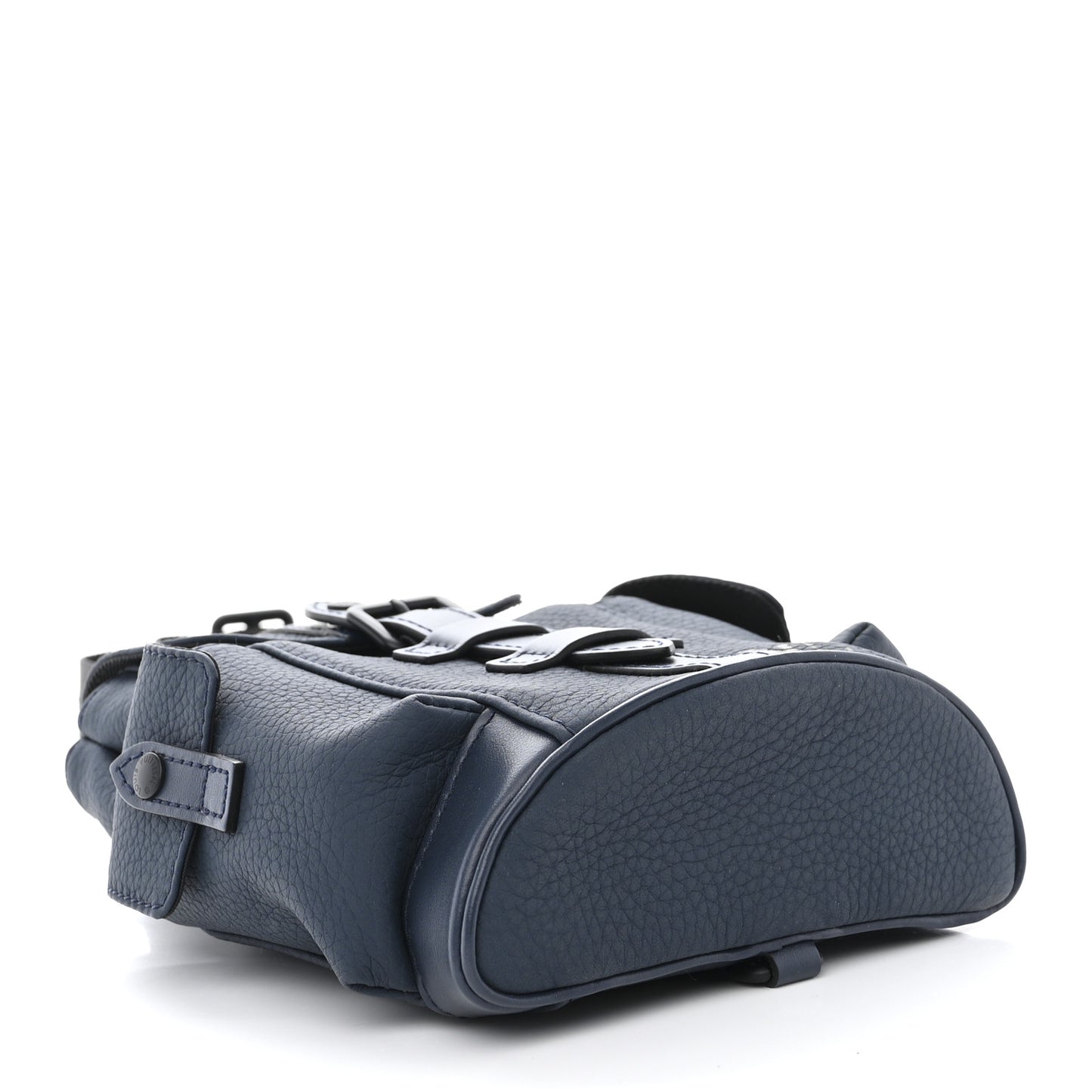 LOUIS VUITTON Taurillon Christopher XS Backpack Bleu Marine