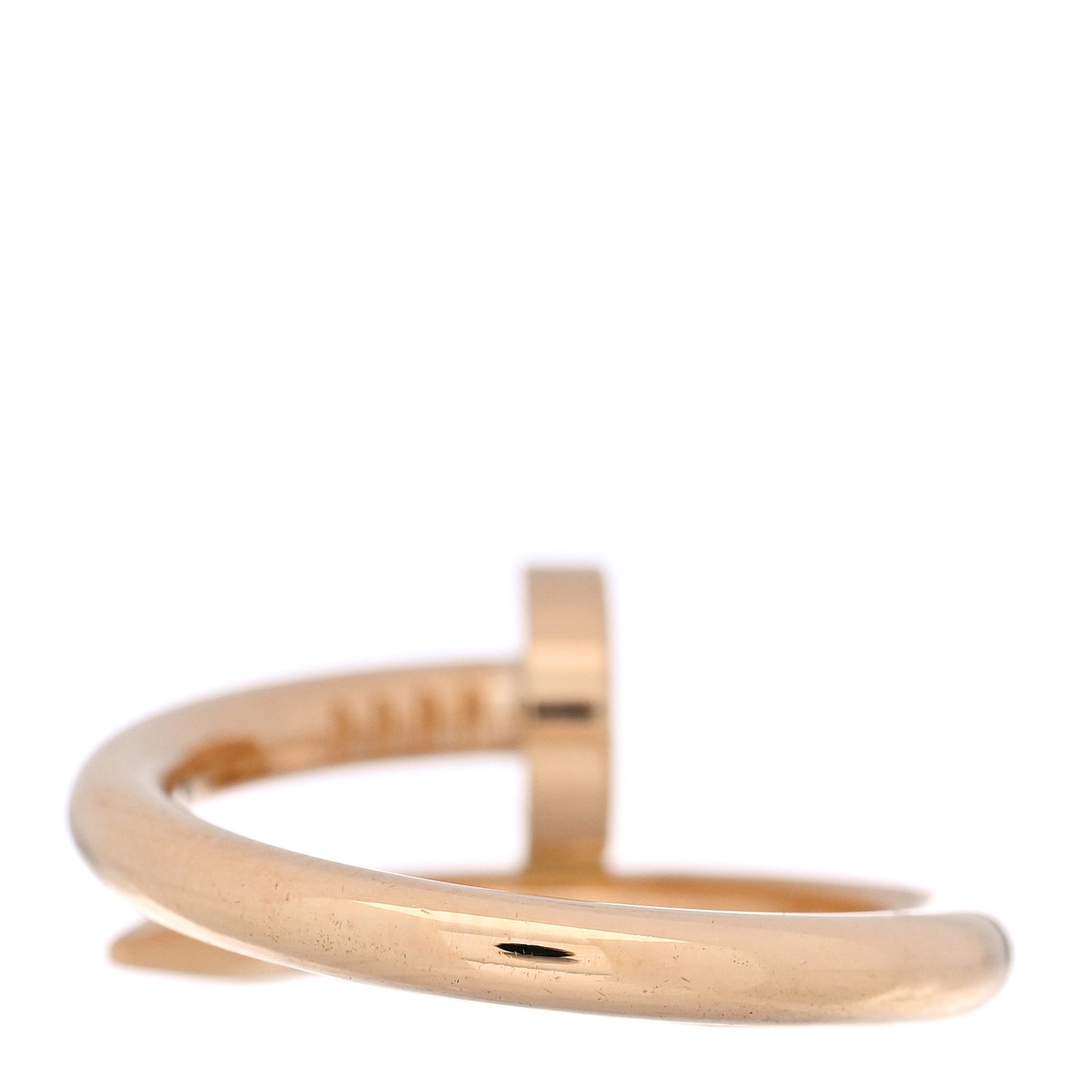 18K Yellow Gold Juste Un Clou Ring 54 6.75
