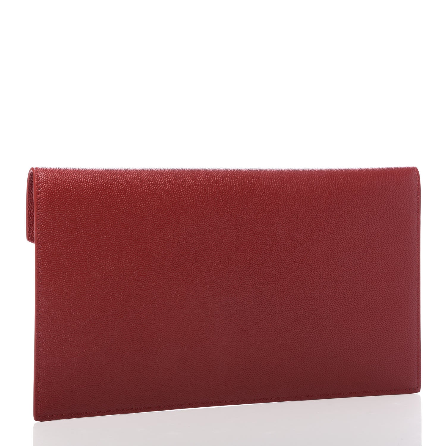 Saint Laurent Grain De Poudre Uptown Pouch Red 3 of 7