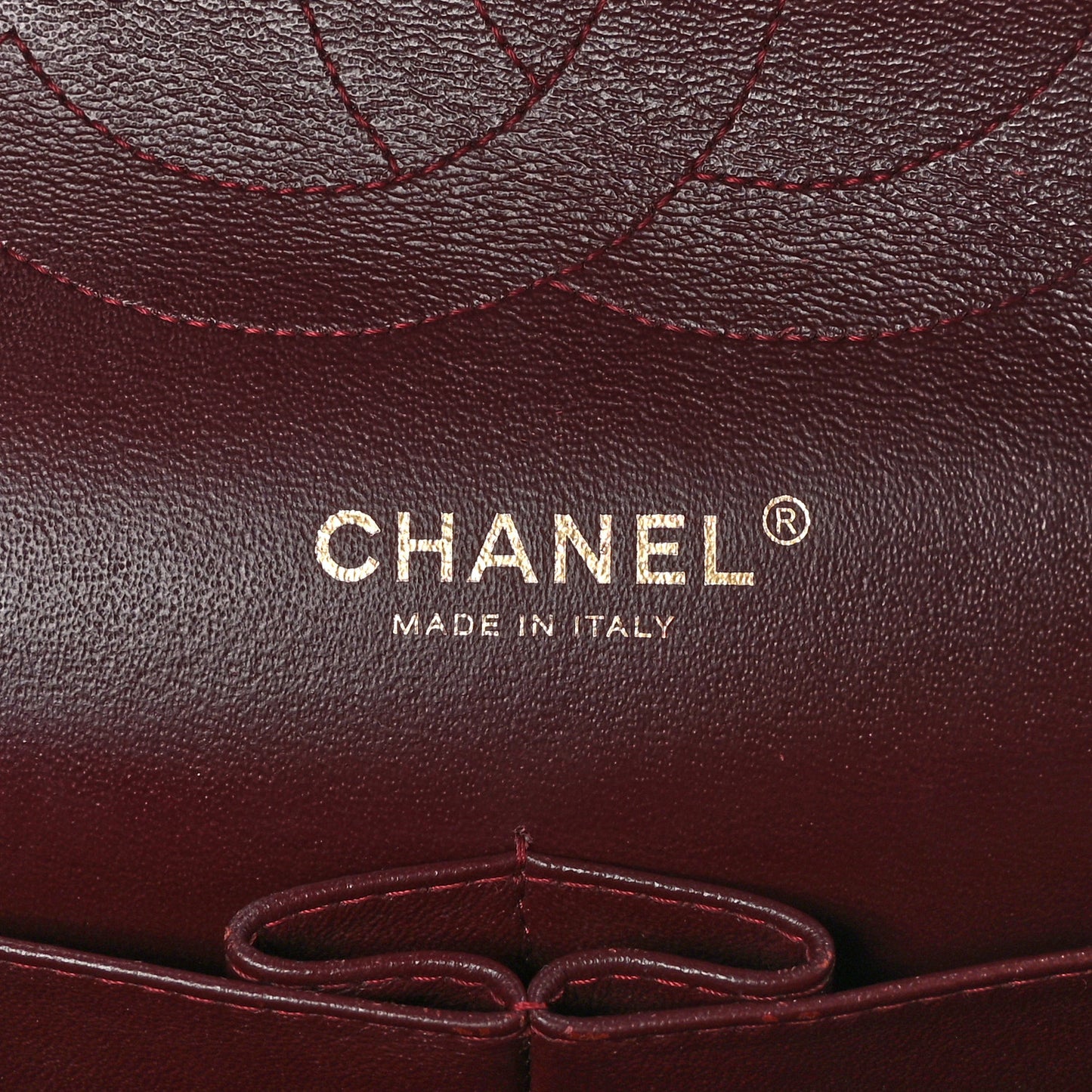 Lambskin Quilted Jumbo Double Flap Black
