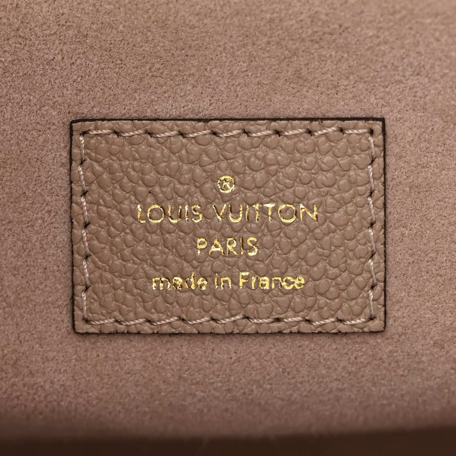 Louis Vuitton Empreinte Monogram Giant Onthego PM Tourterelle Creme 6 of 9