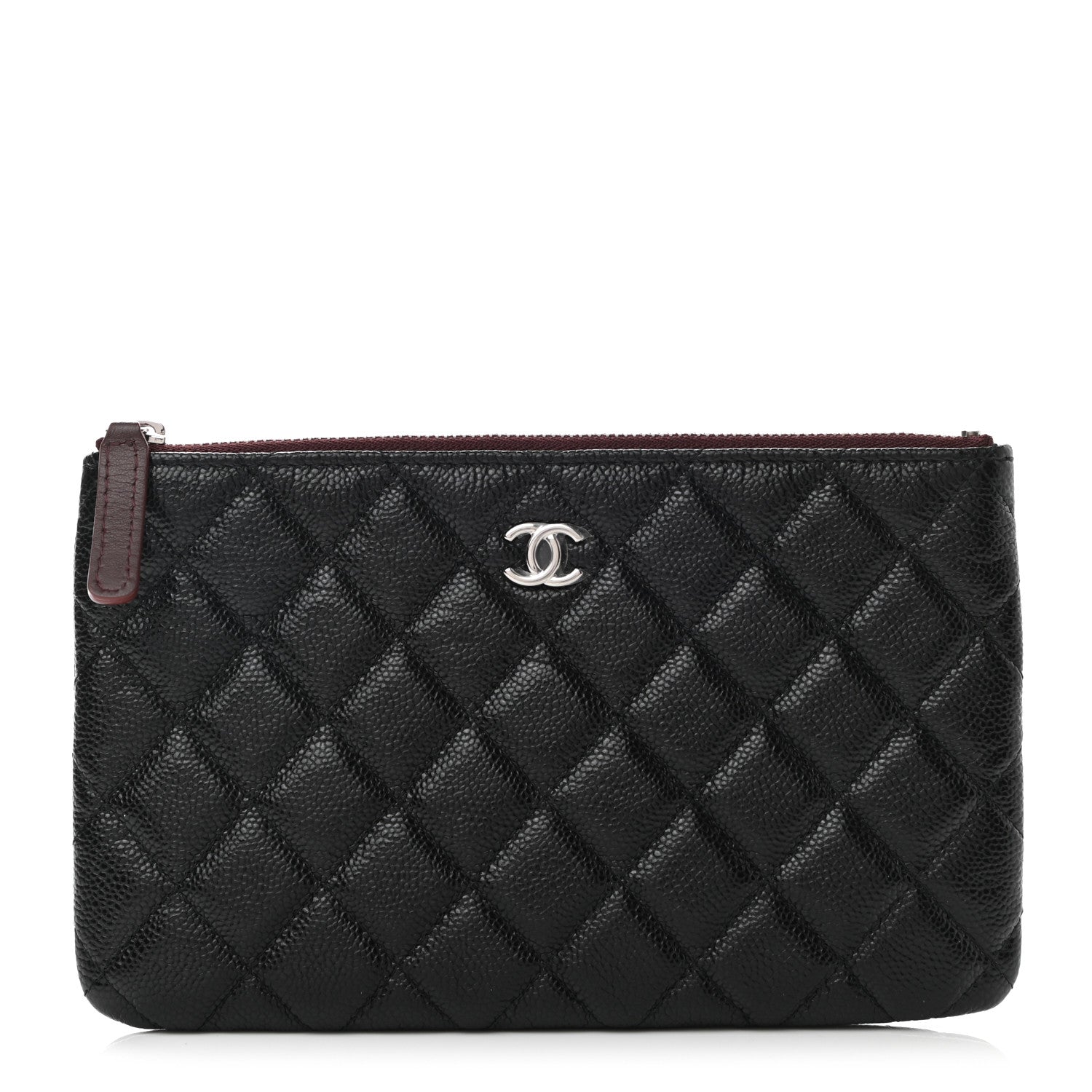 Chanel Caviar Quilted Cosmetic Case Black 1 of 7
