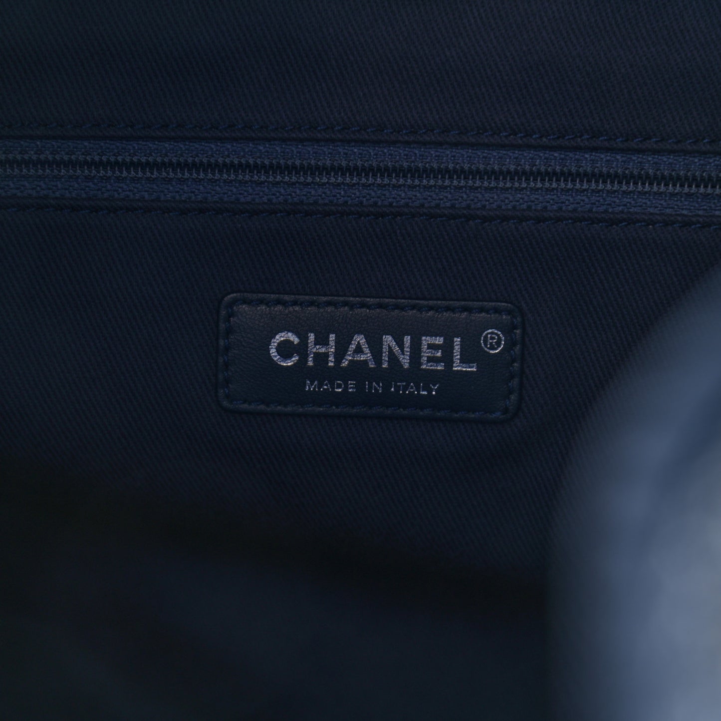 Canvas Large Deauville Backpack Blue