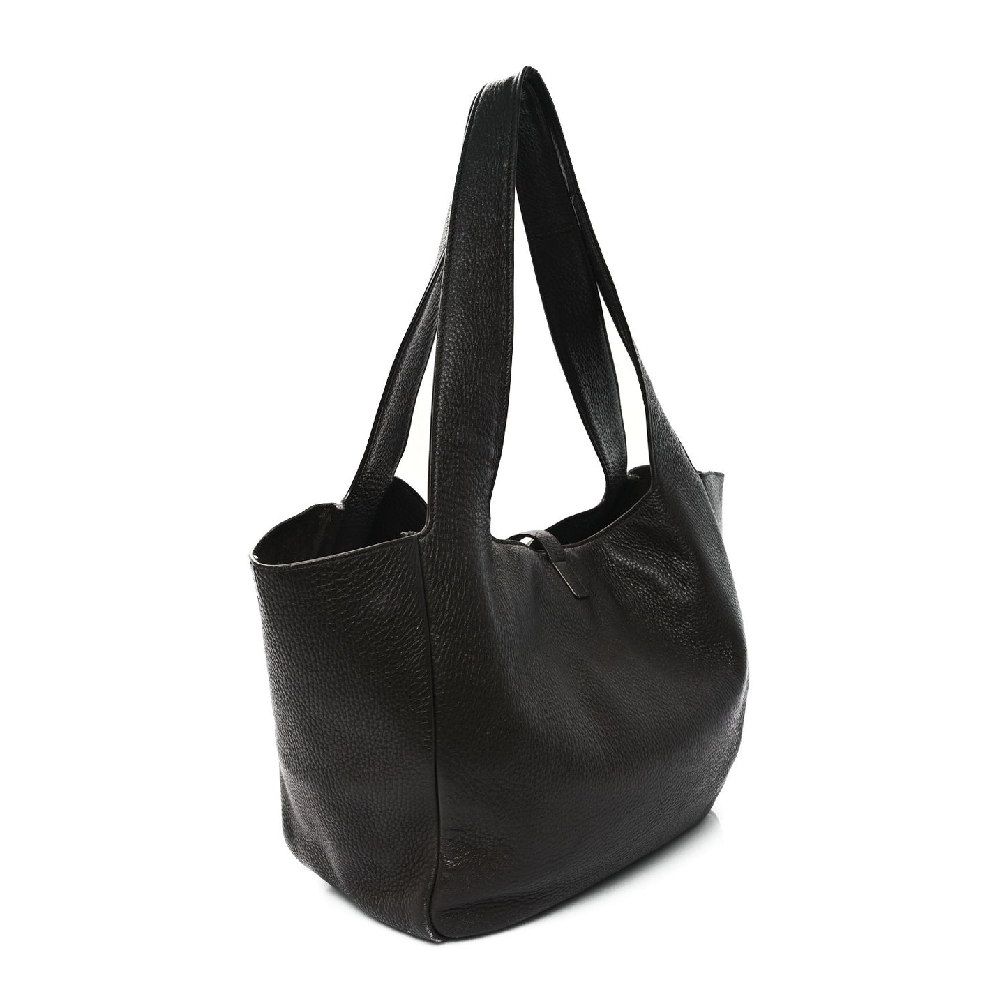 Grained Deerskin Bea Tote Musk