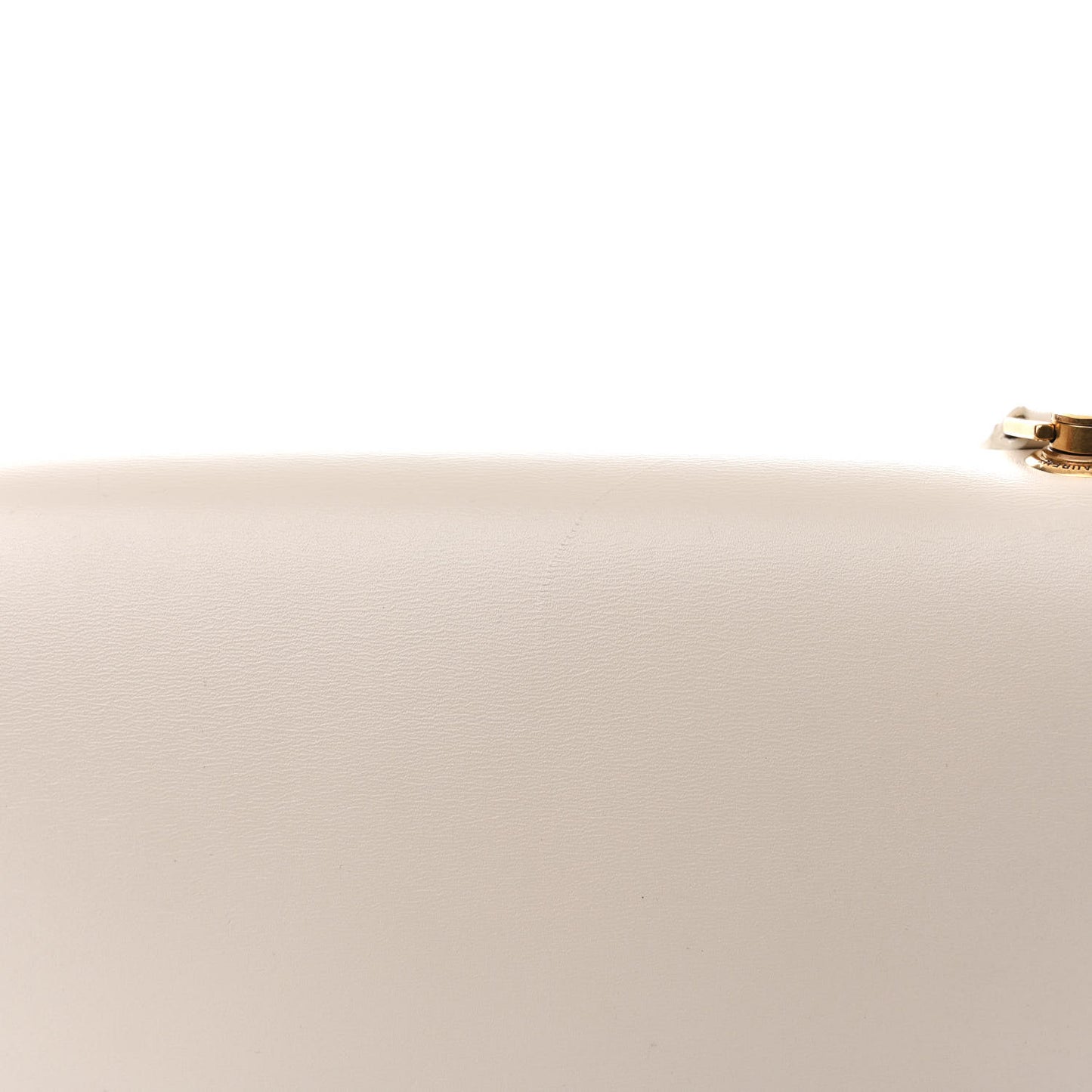 Smooth Calfskin Carre Satchel Crema Soft