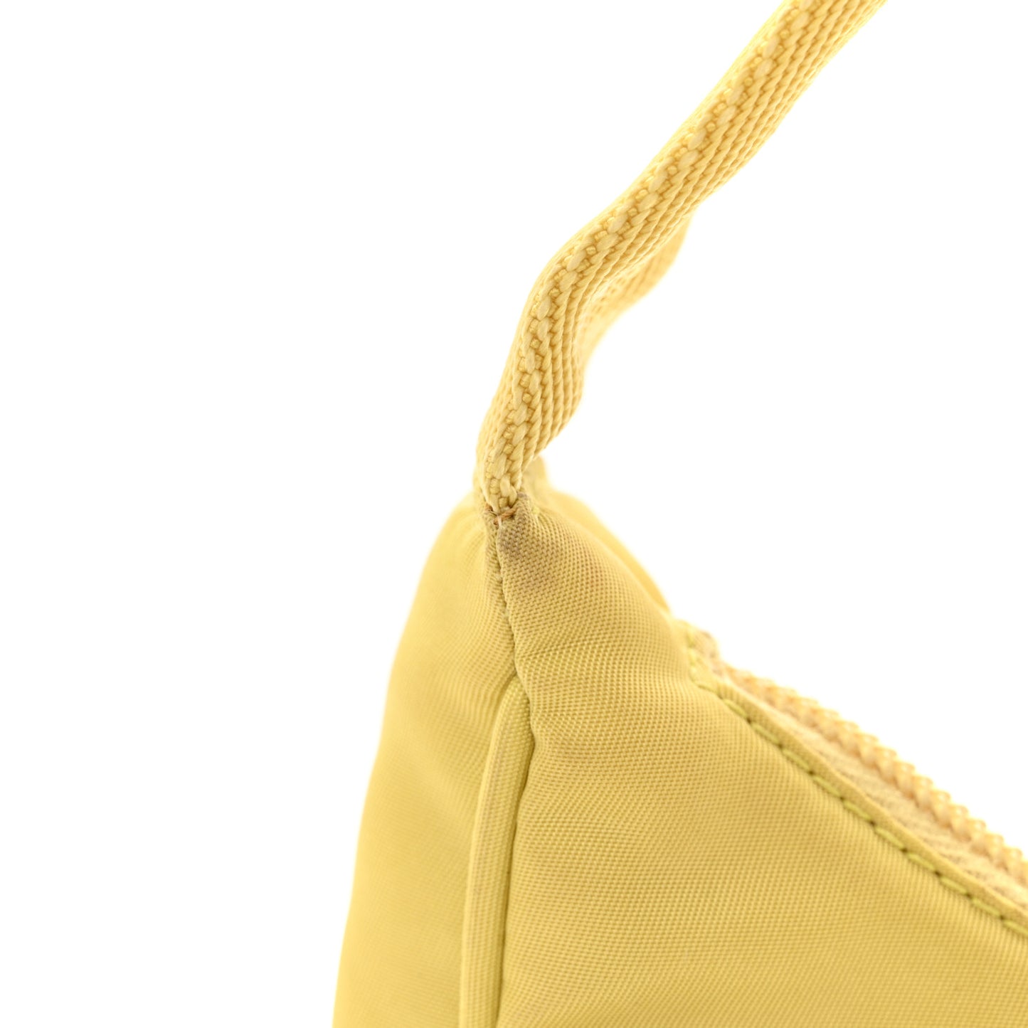 Tessuto Nylon Saffiano Mini Re-Edition 2000 Bag Ananas