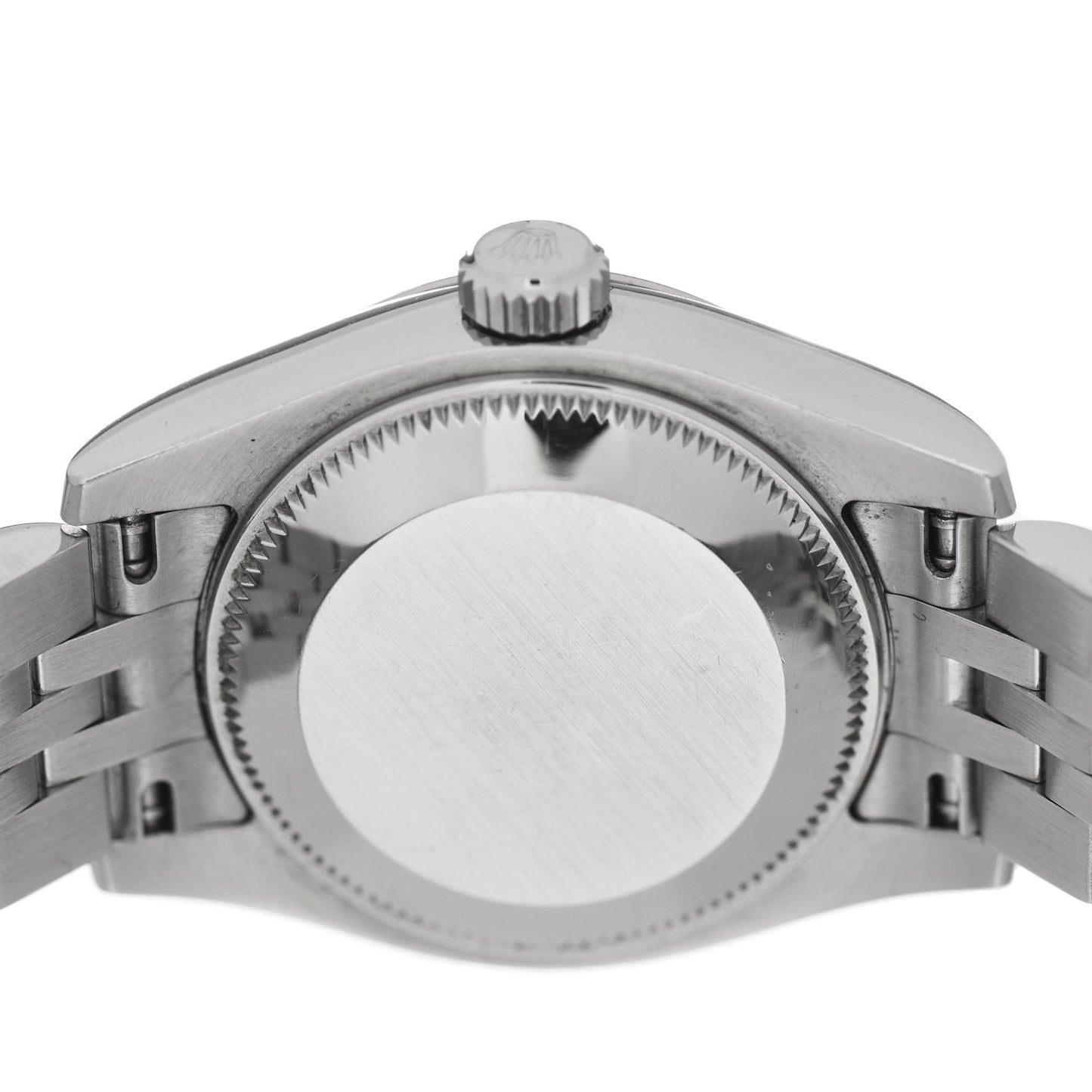 Stainless Steel 18K White Gold Diamond 26mm Oyster Perpetual Datejust Watch Silver 179174