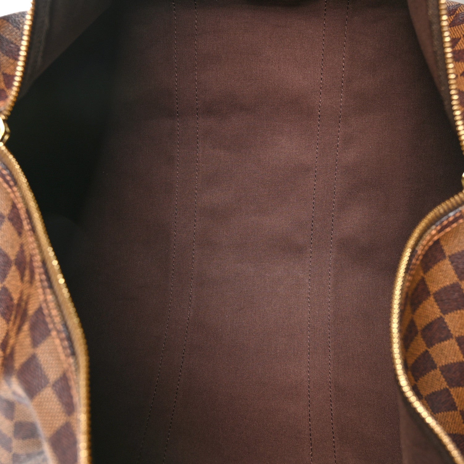 Louis Vuitton Damier Ebene Keepall Bandouliere 55 4 of 11