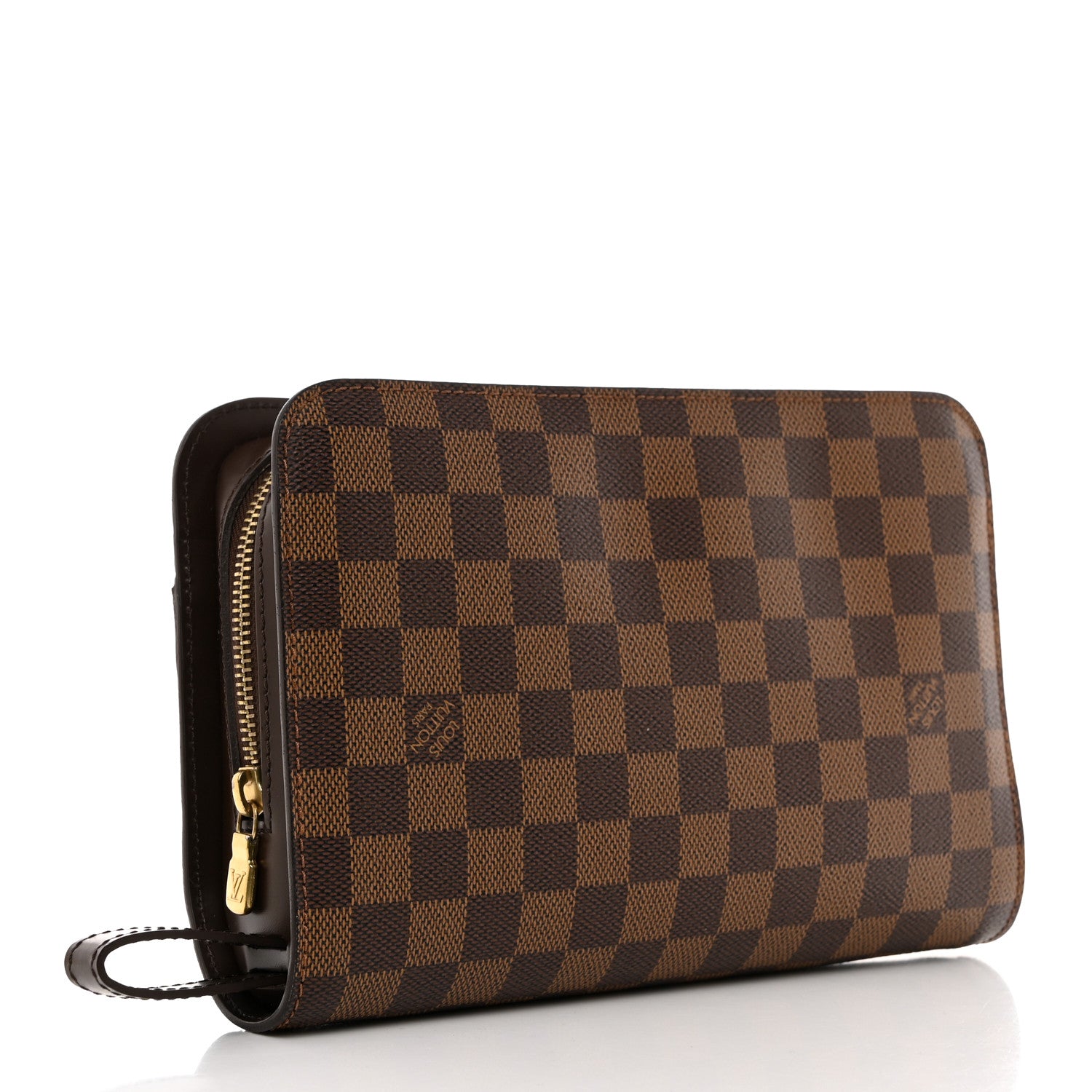 Louis Vuitton Damier Ebene Pochette Saint Louis Clutch 3 of 8