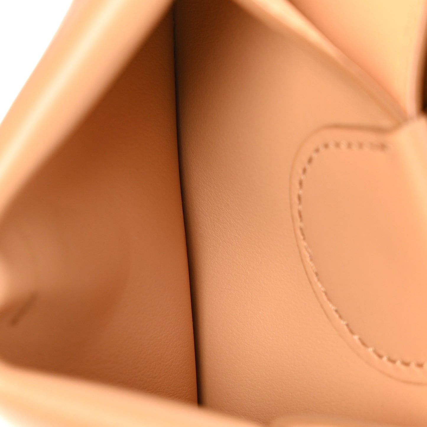 Calfskin Jessie Chain Card Case Warm Sand